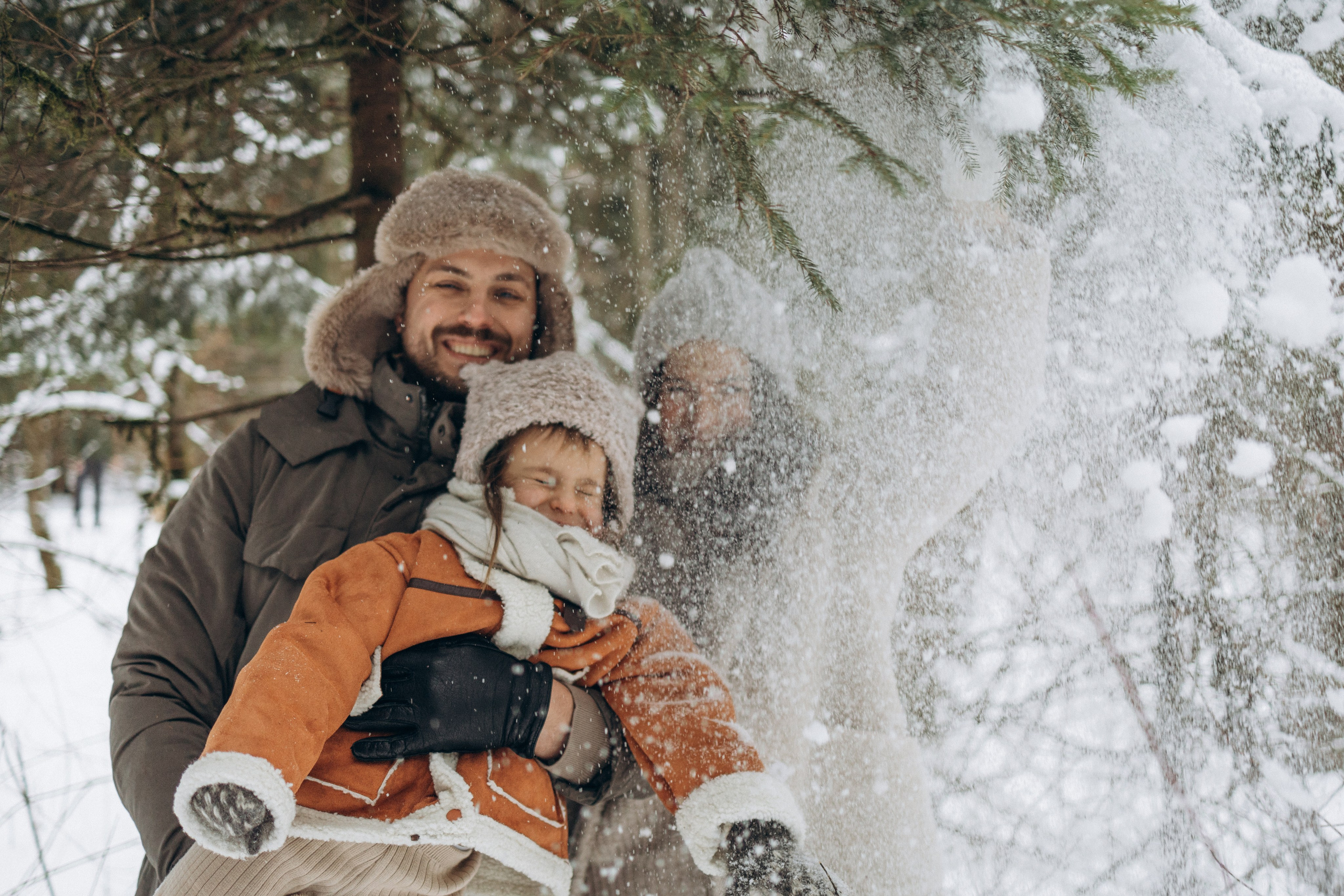 Зимняя прогулка. Семейный фотограф в Москве Валерия Карпова