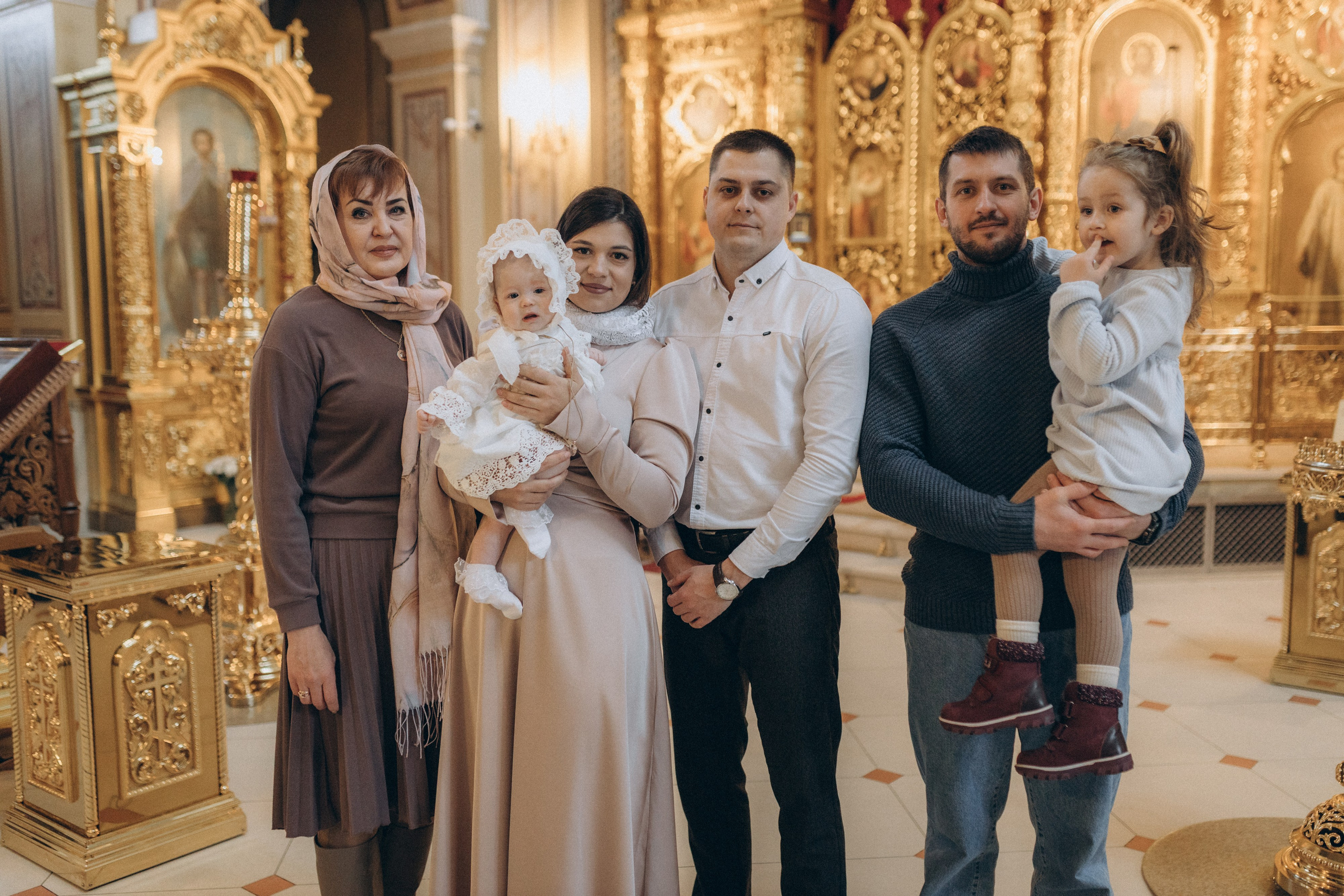 Крещение Анютки. Семейный фотограф и фотограф на роды в Ростове-на-Дону Мухина Виктория