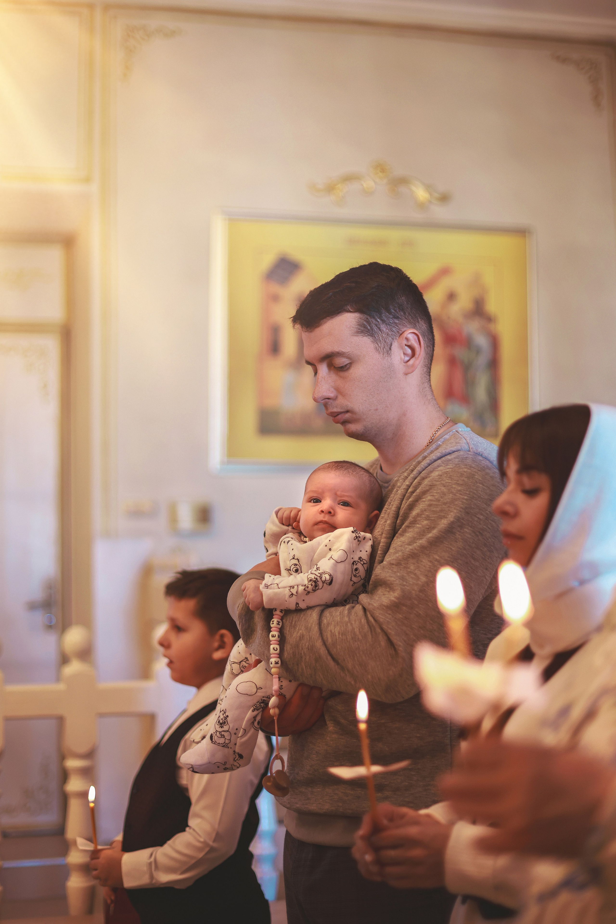 Крещение. Семейный фотограф Дарья Дзюбинская Раевская Анапа Новороссийск