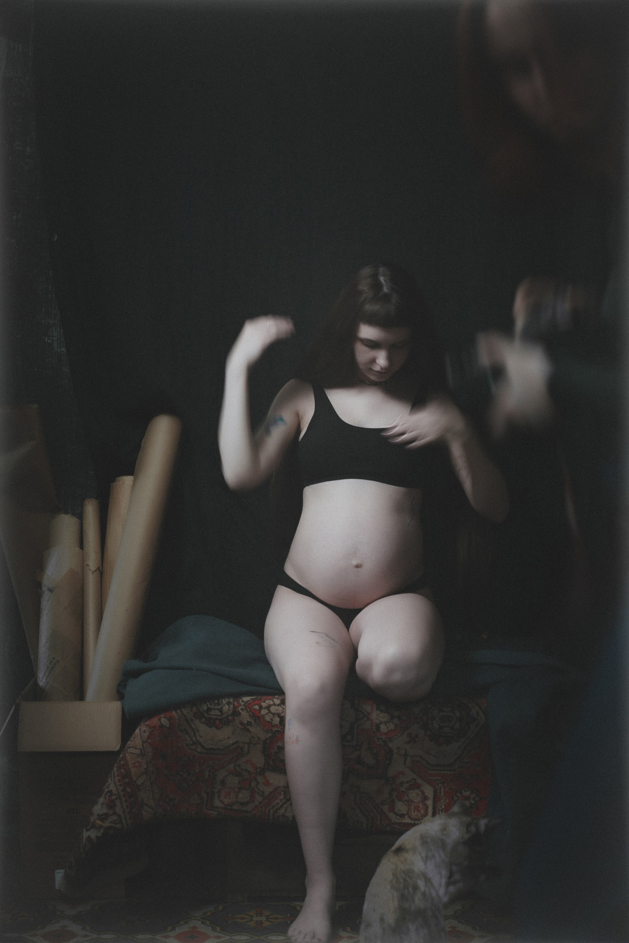 Катя. Домашняя студия. RawCat. Портретная фотография Екатеринбург