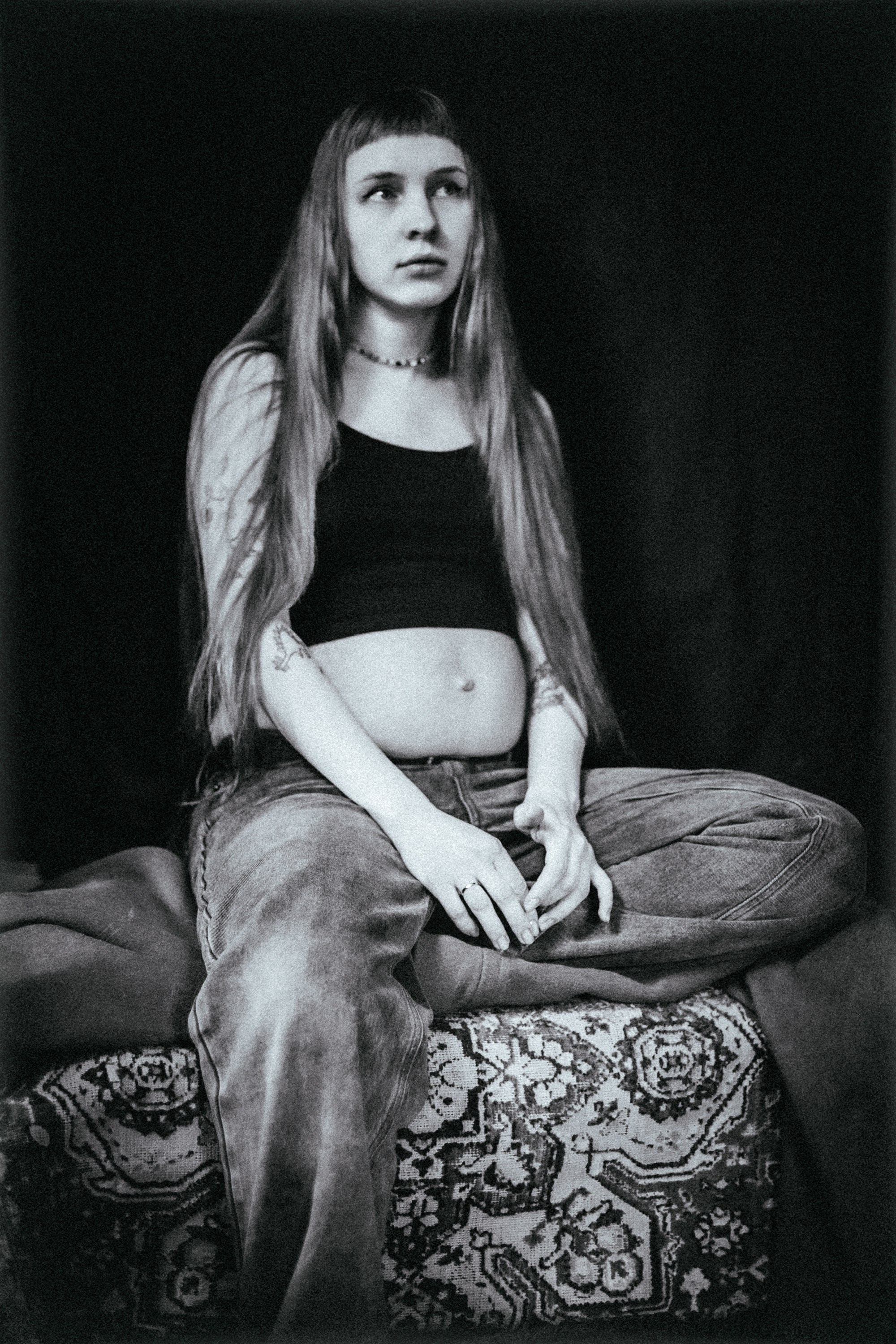 Катя. Домашняя студия. RawCat. Портретная фотография Екатеринбург