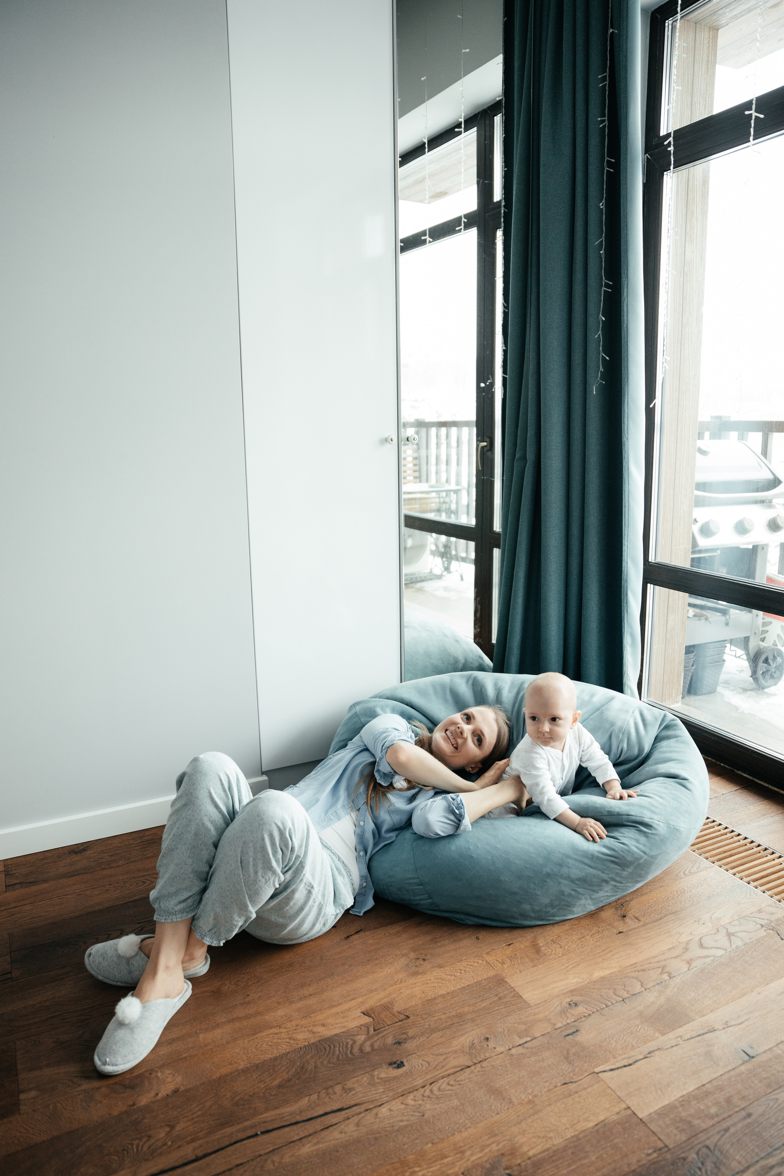 Алена, Витя, Оливия и Ластик. Фотограф Луиза Юдилевич Москва