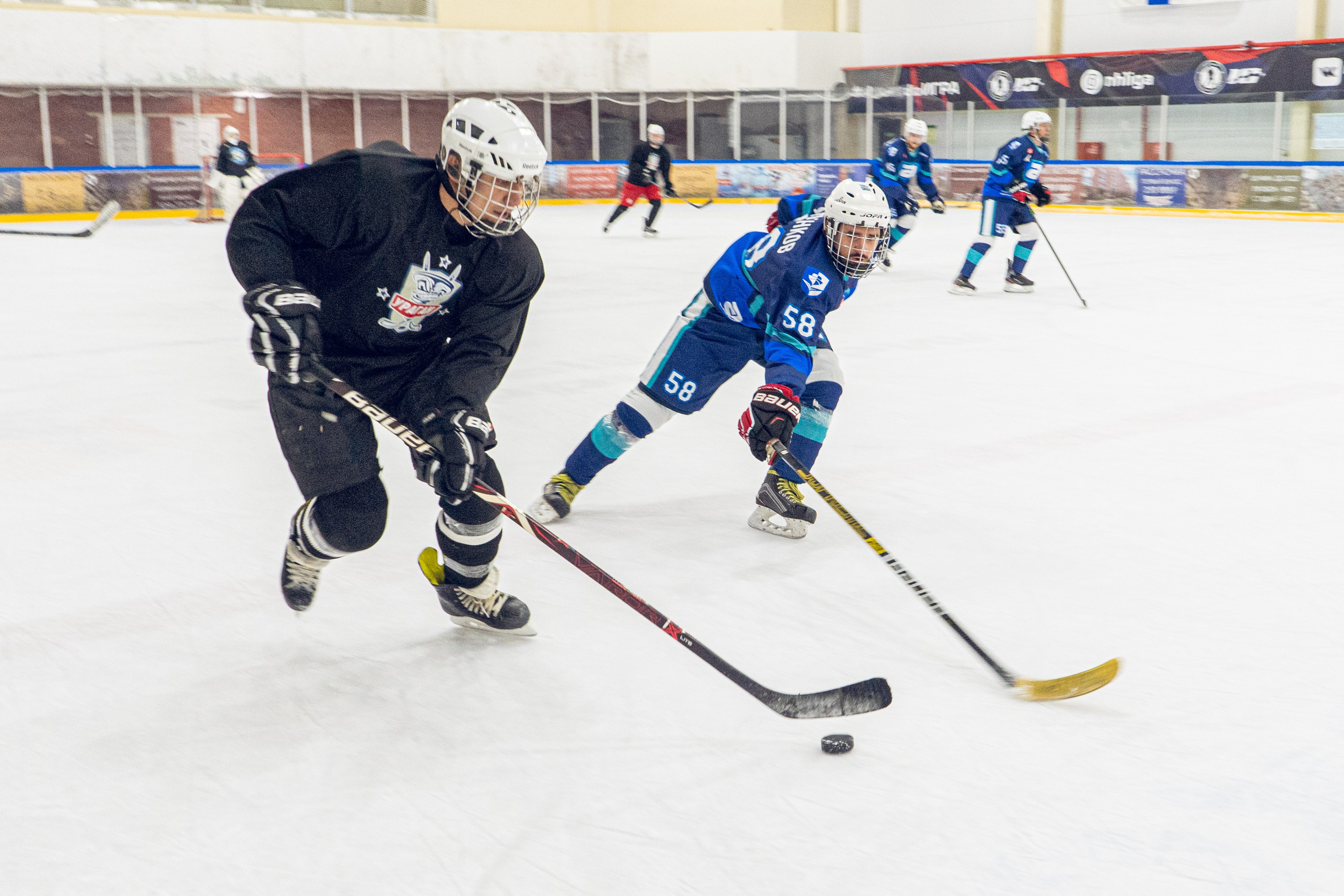 Тренировка по хоккею «ЦМКБ «Алмаз»