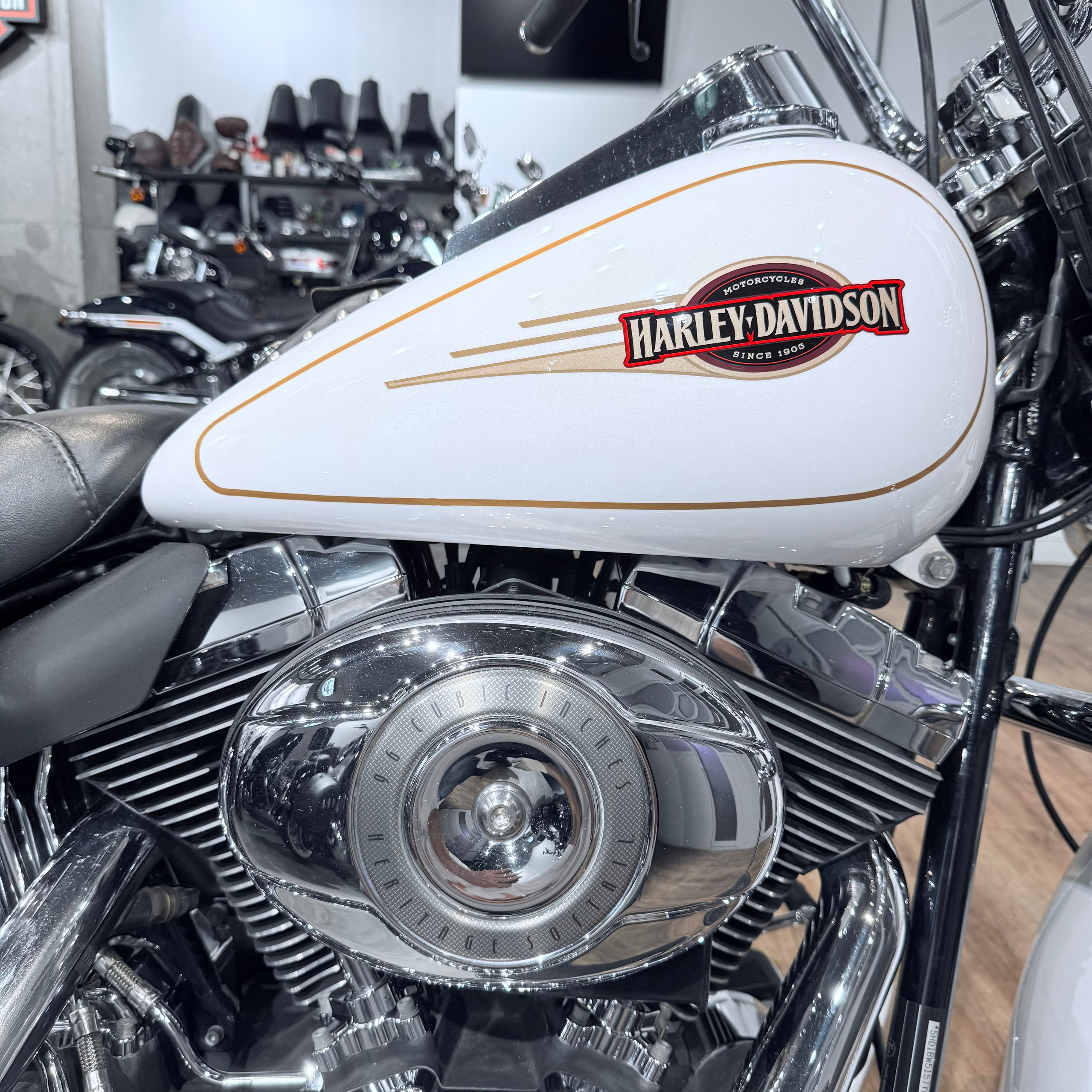 2007 Softail Heritаgе 96 Whitе Pearl. Hello Davidson, Москва. Только хорошие мотоциклы…