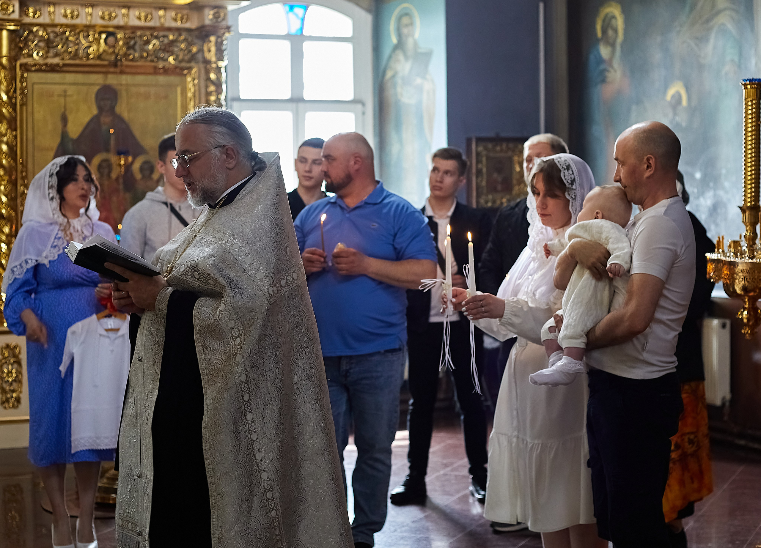 Крещение Ярослава. Семейный и детский фотограф в Ярославле Юлия Галашина