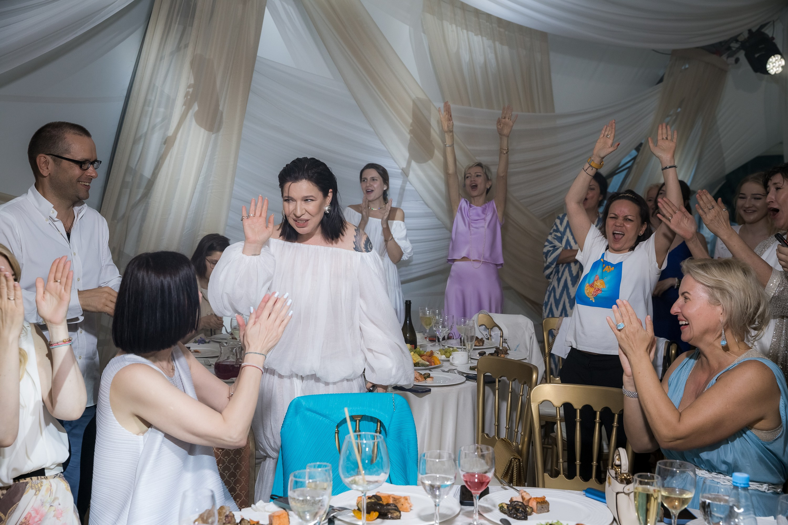 Частный Юбилей Наталья Москоу Кантри Клаб. Репортажный Фотограф Александр Назаров. Москва и М.О