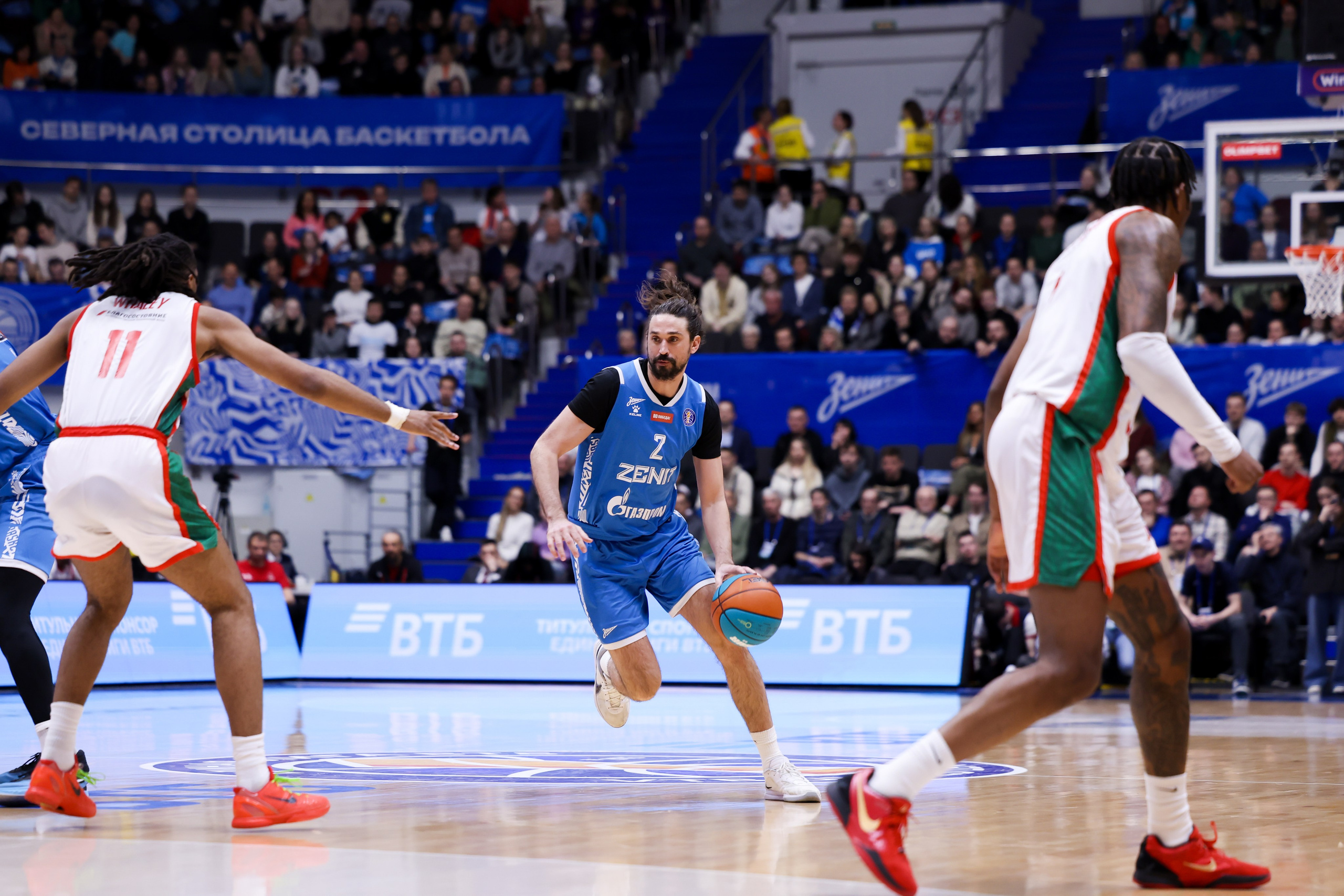 БК Зенит — БК Локомотив-Кубань 07.05.2025. Спортивный и репортажный фотограф Антон Тереханов