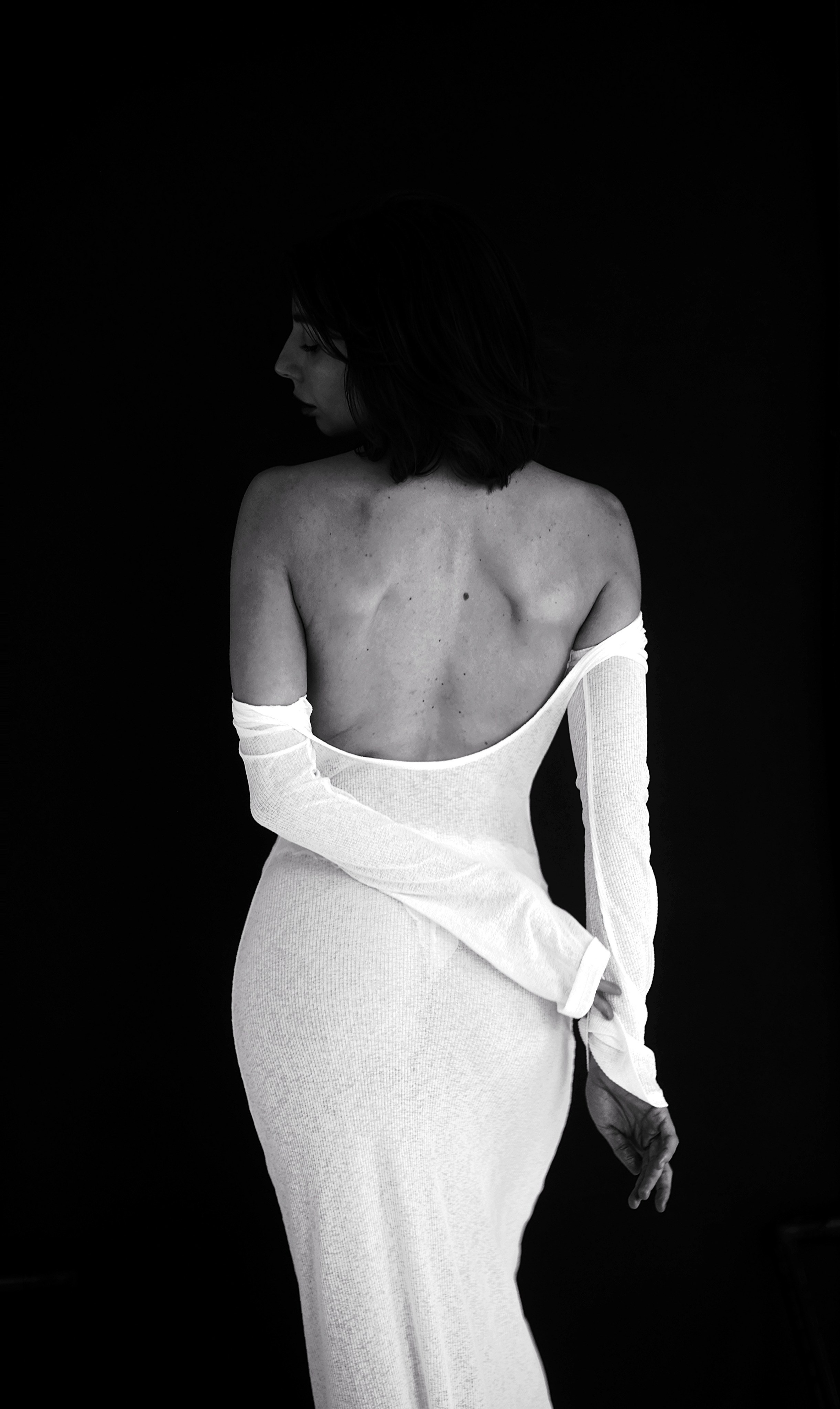 Женская чб фотосессия. Фотограф в Санкт-Петербурге Анастасия Полякова