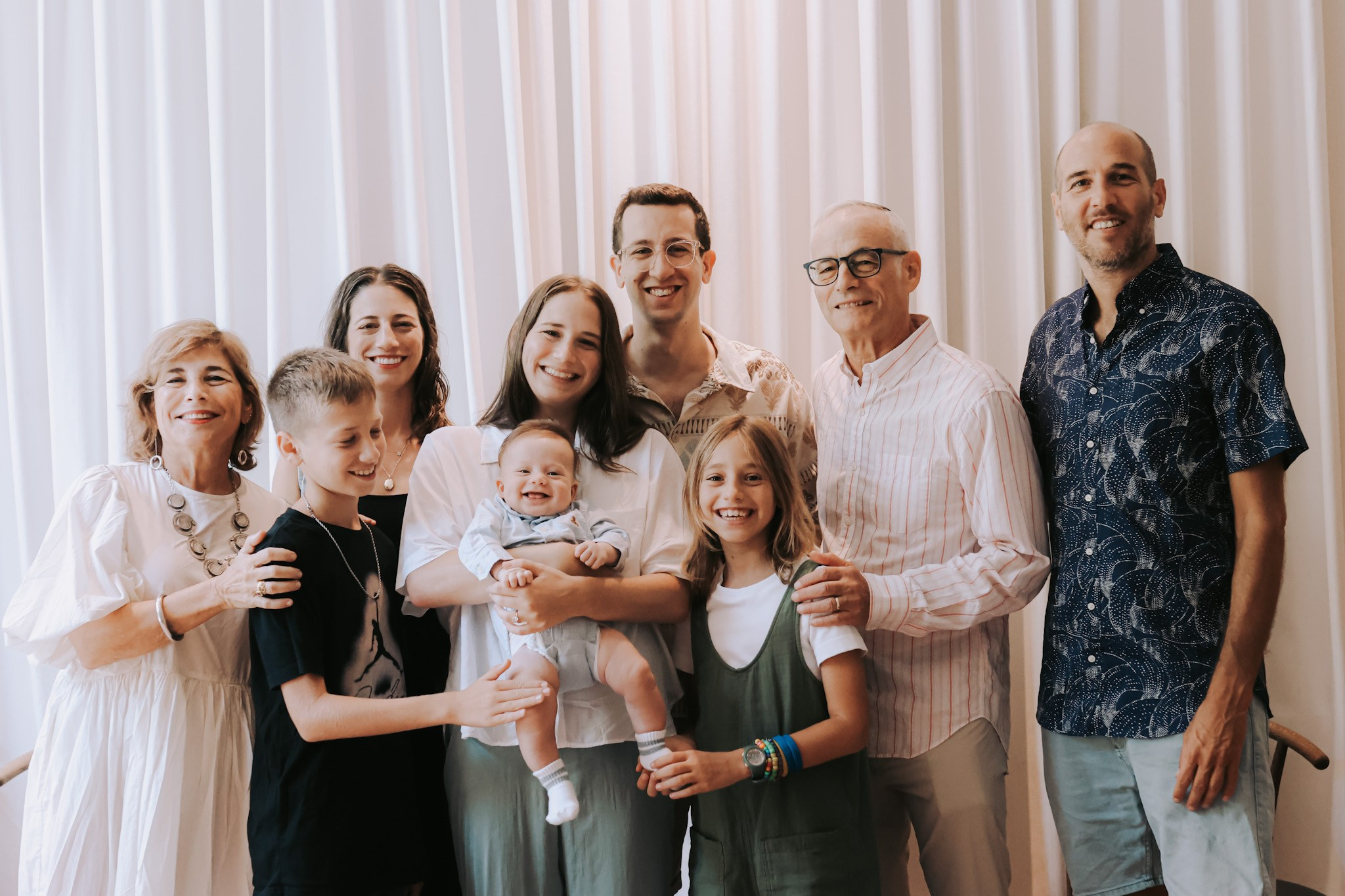 Baby celebration, September 2025. Photographer in Israel Alice Milchin