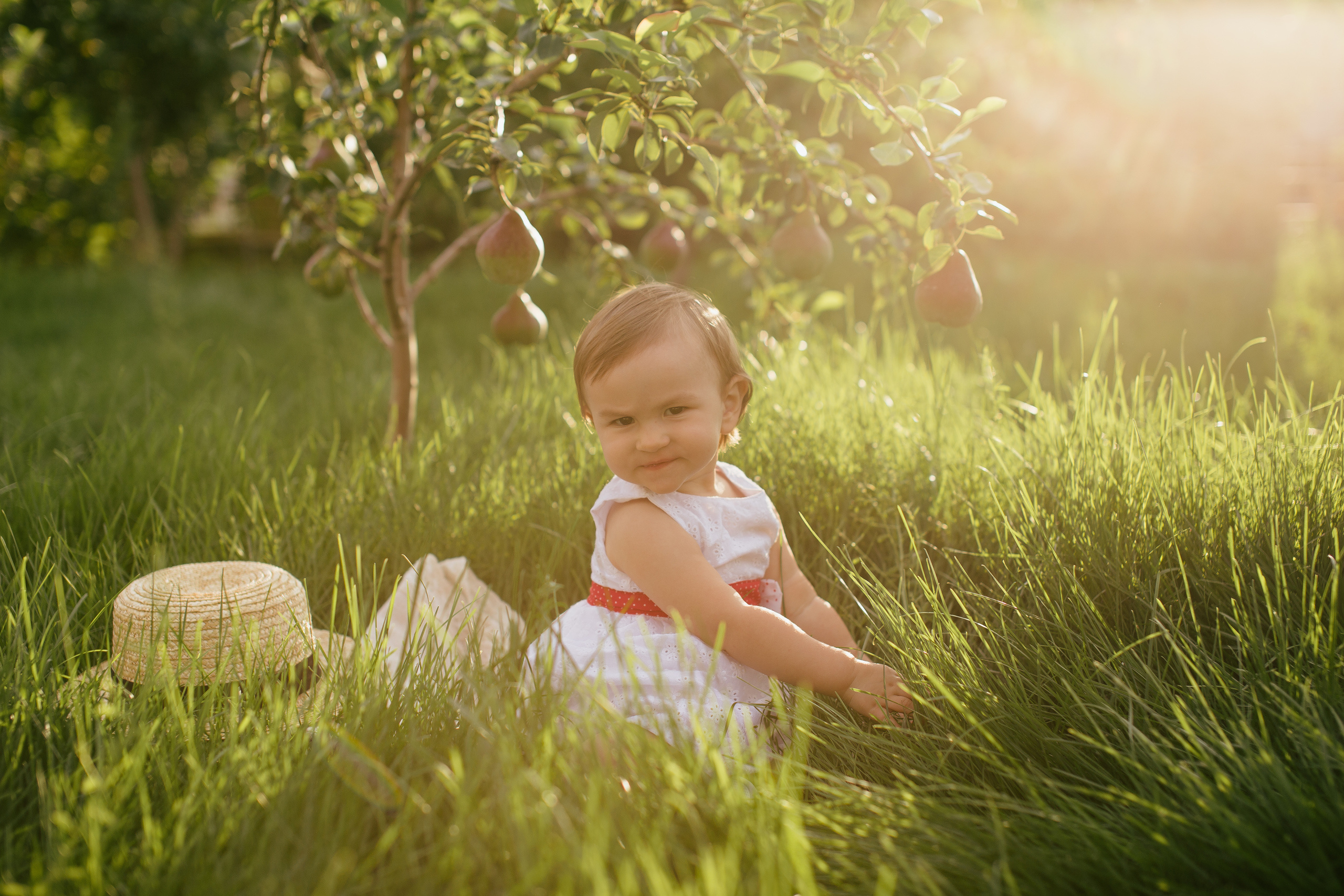 Полина и волшебные груши. Детский и семейный фотограф Наталья Шигидина