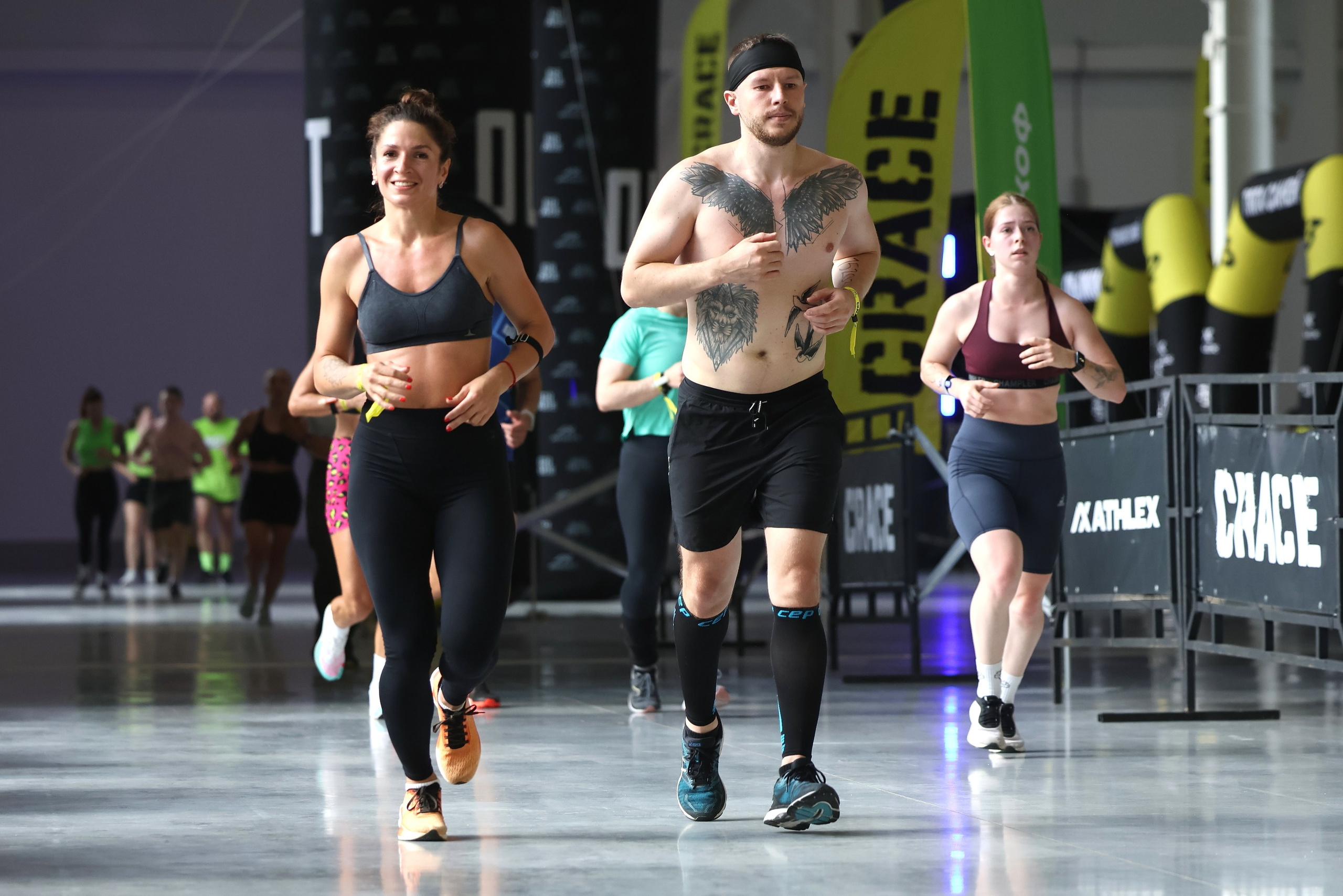 Кроссфит гонка CRACE Крейс. Бег