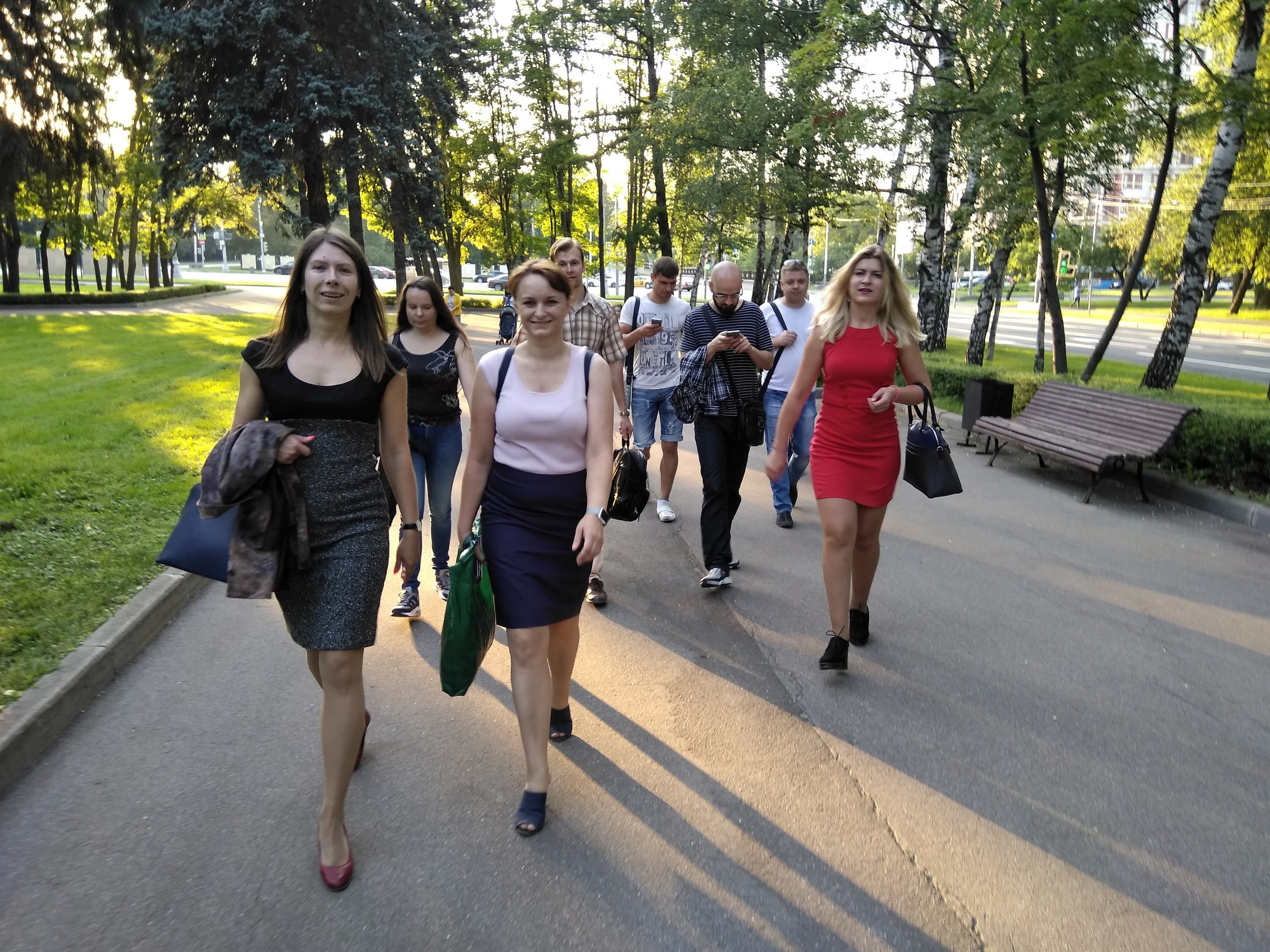 Прогулка на Воробьевых горах | 25.07.2017. Галерея Фантим