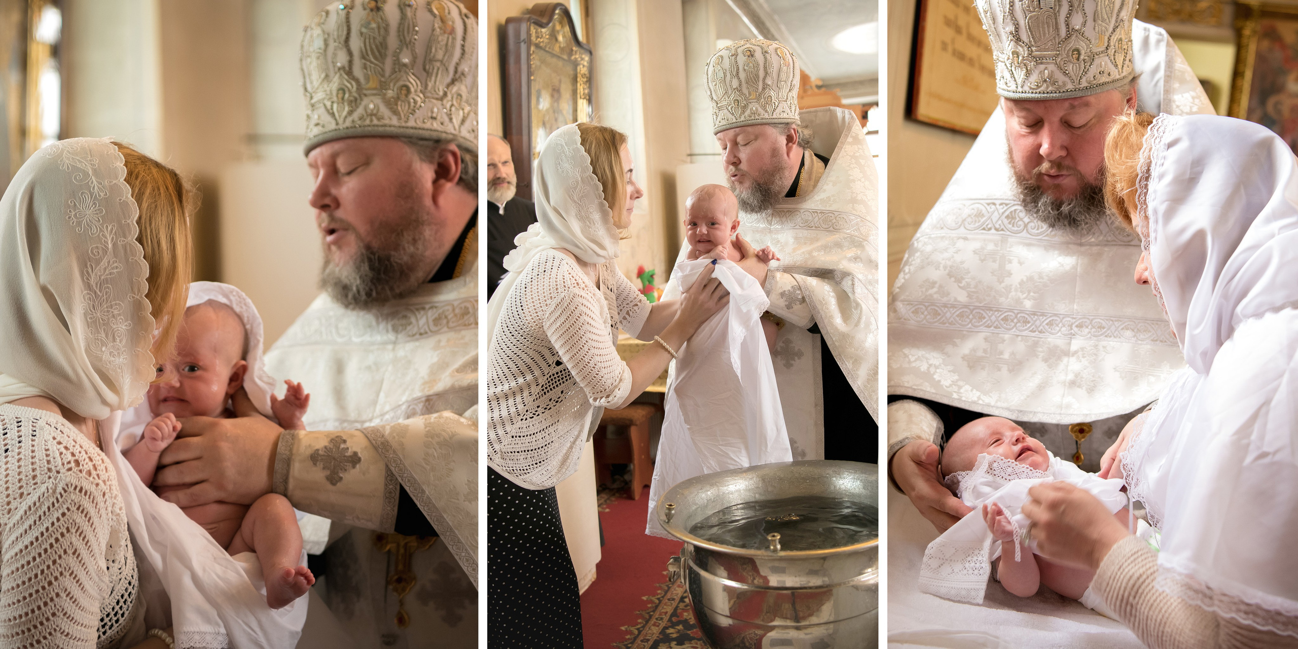 Крещение Анны. Детский и семейный фотограф в Москве Вера Орлова