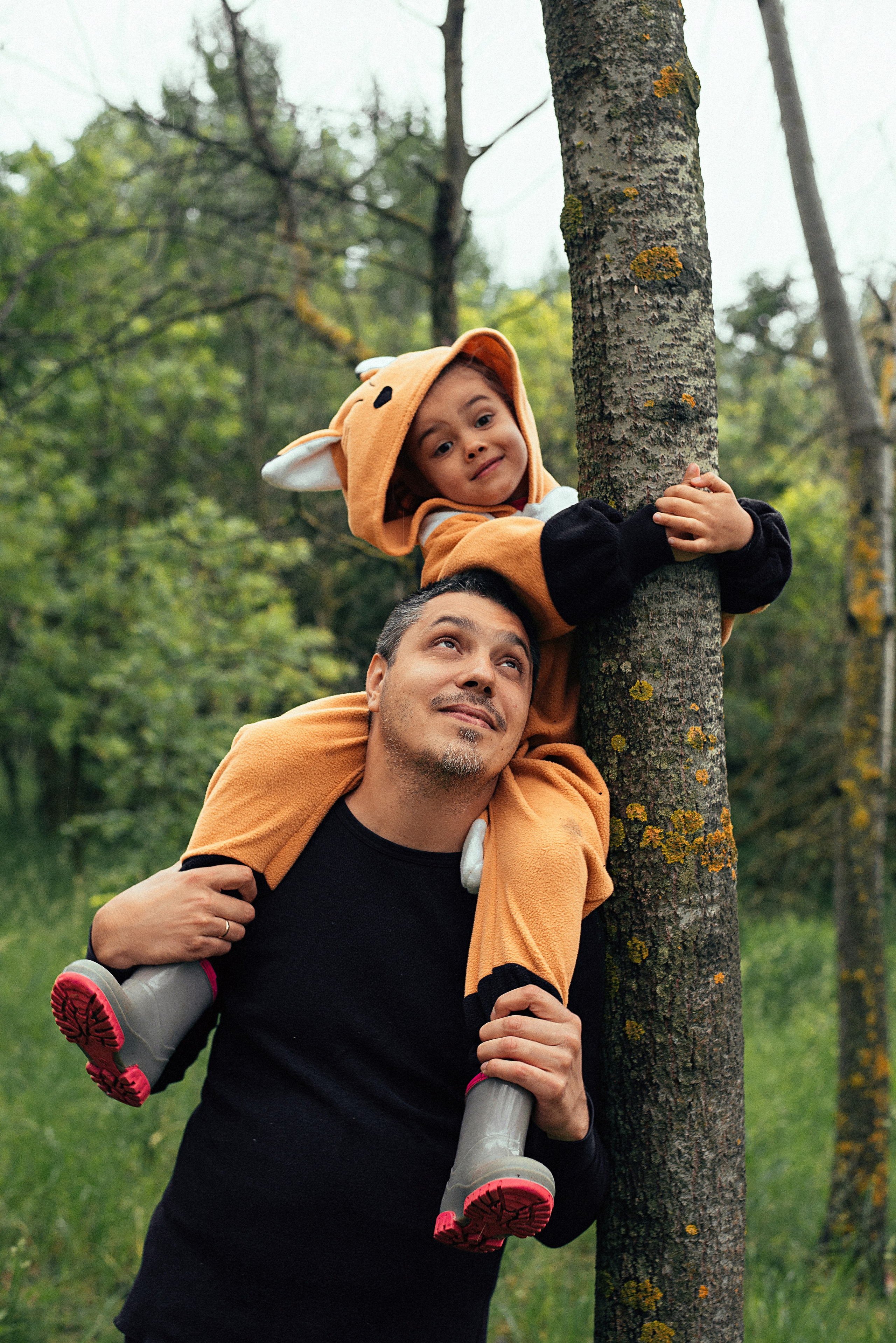 Алиса и ее папа. Фотограф Шудра Яна