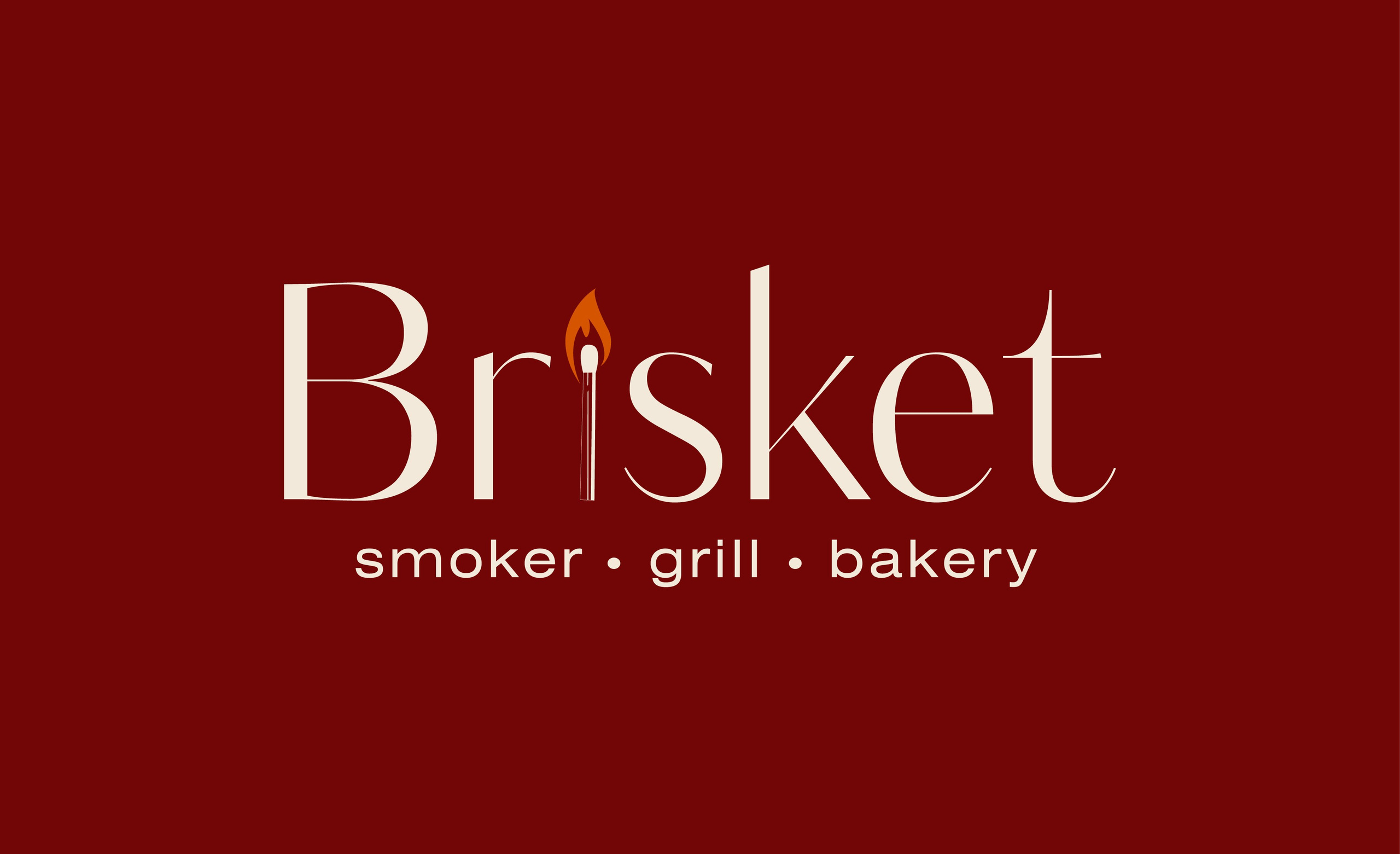 Brisket. Grom Design