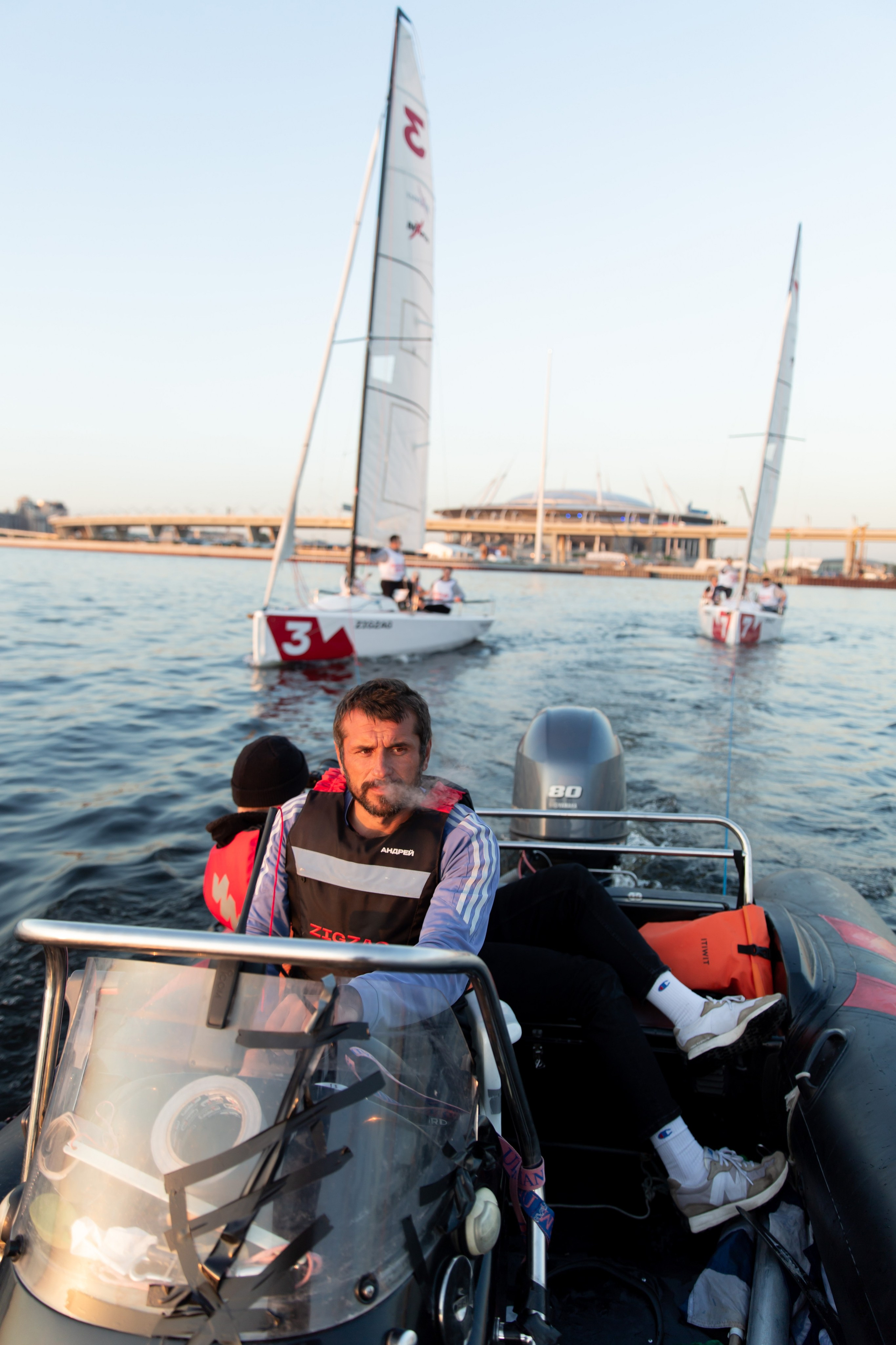 Яхтинг для «Петровича». Снимаю съемки