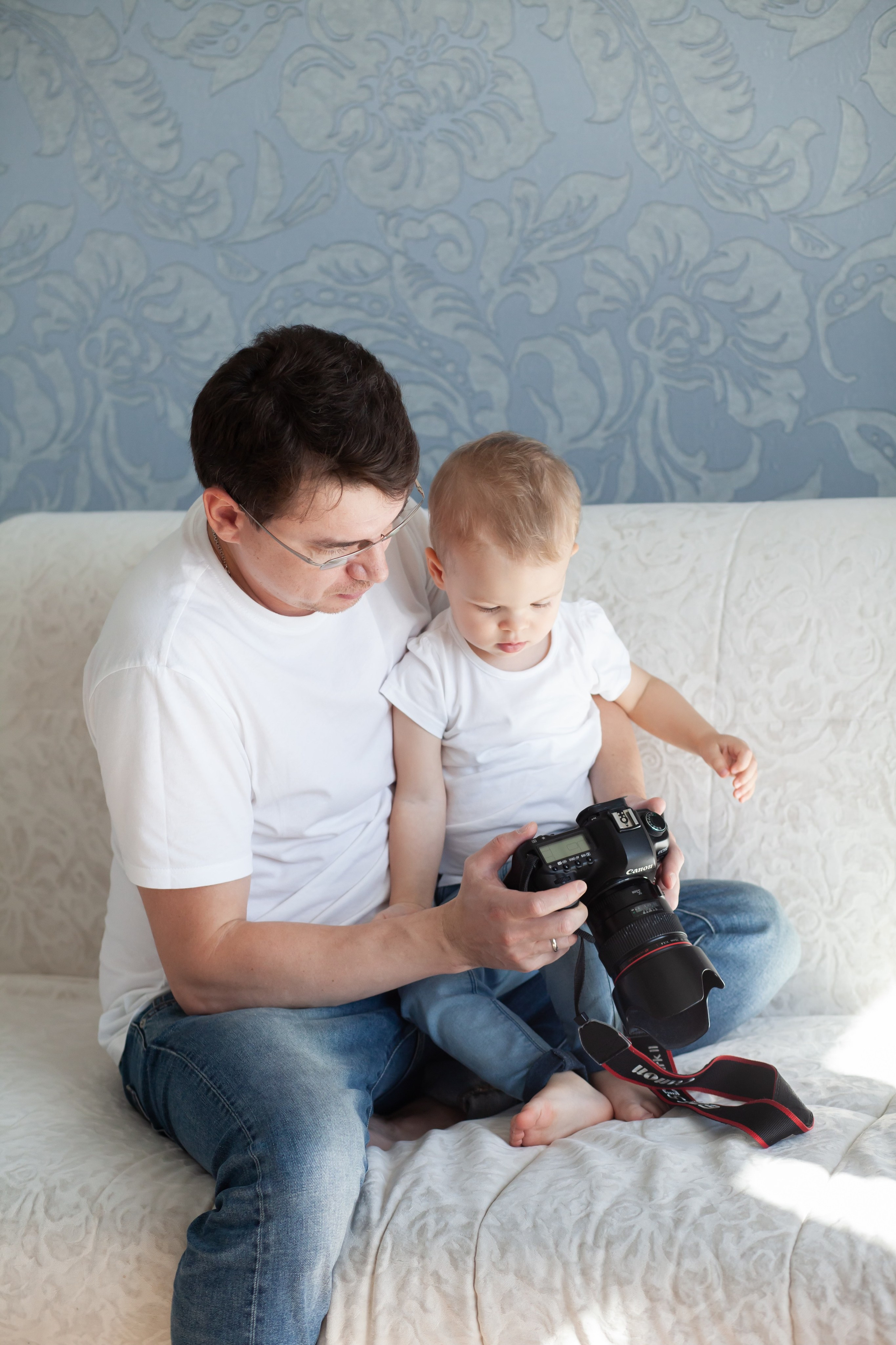 Домашняя съемка с детьми. Фотографы в Москве Светлана Устинова и Сергей Грачев