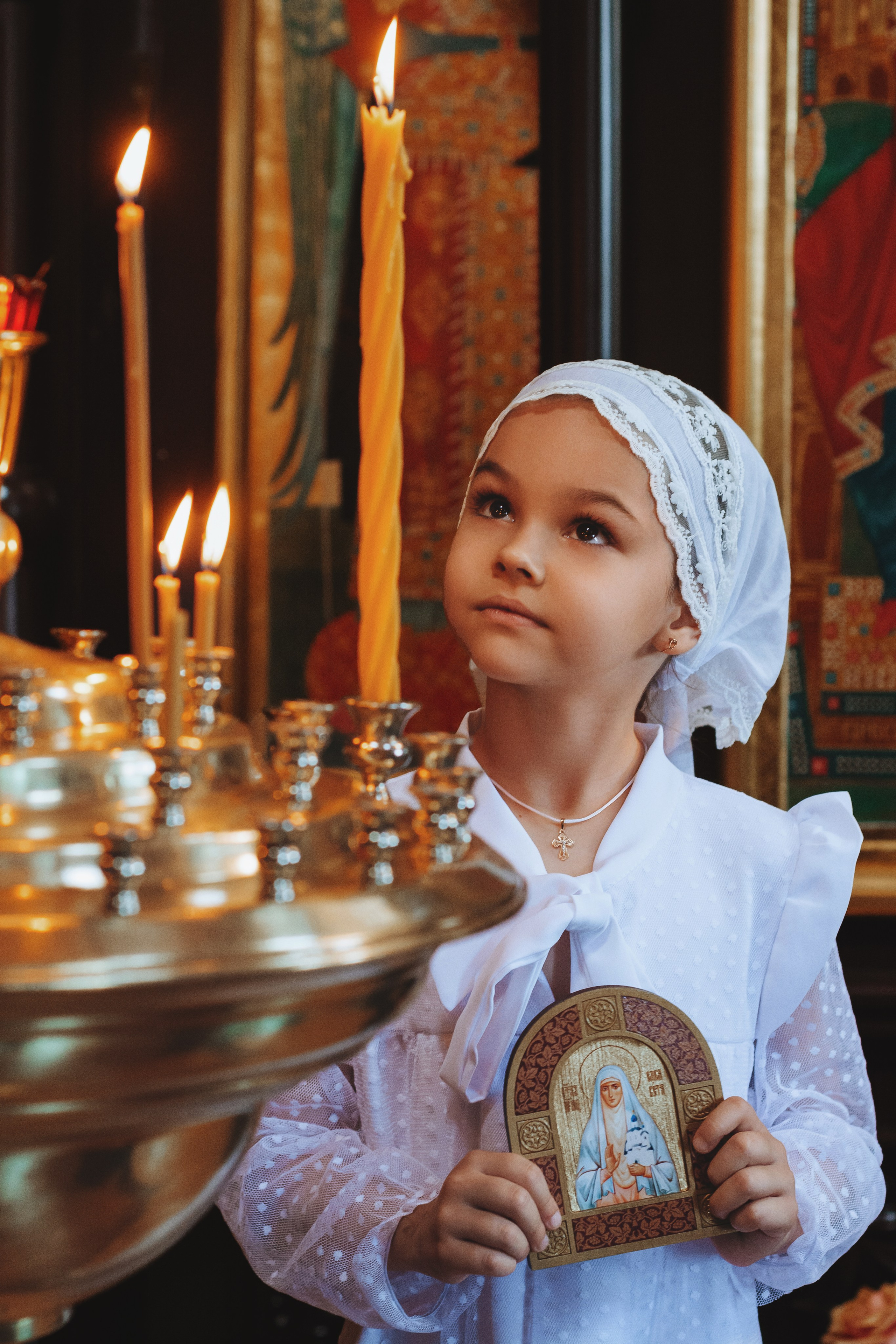 Фотосессия крещения Елизаветы. Семейный и детский фотограф Кущ Наташа