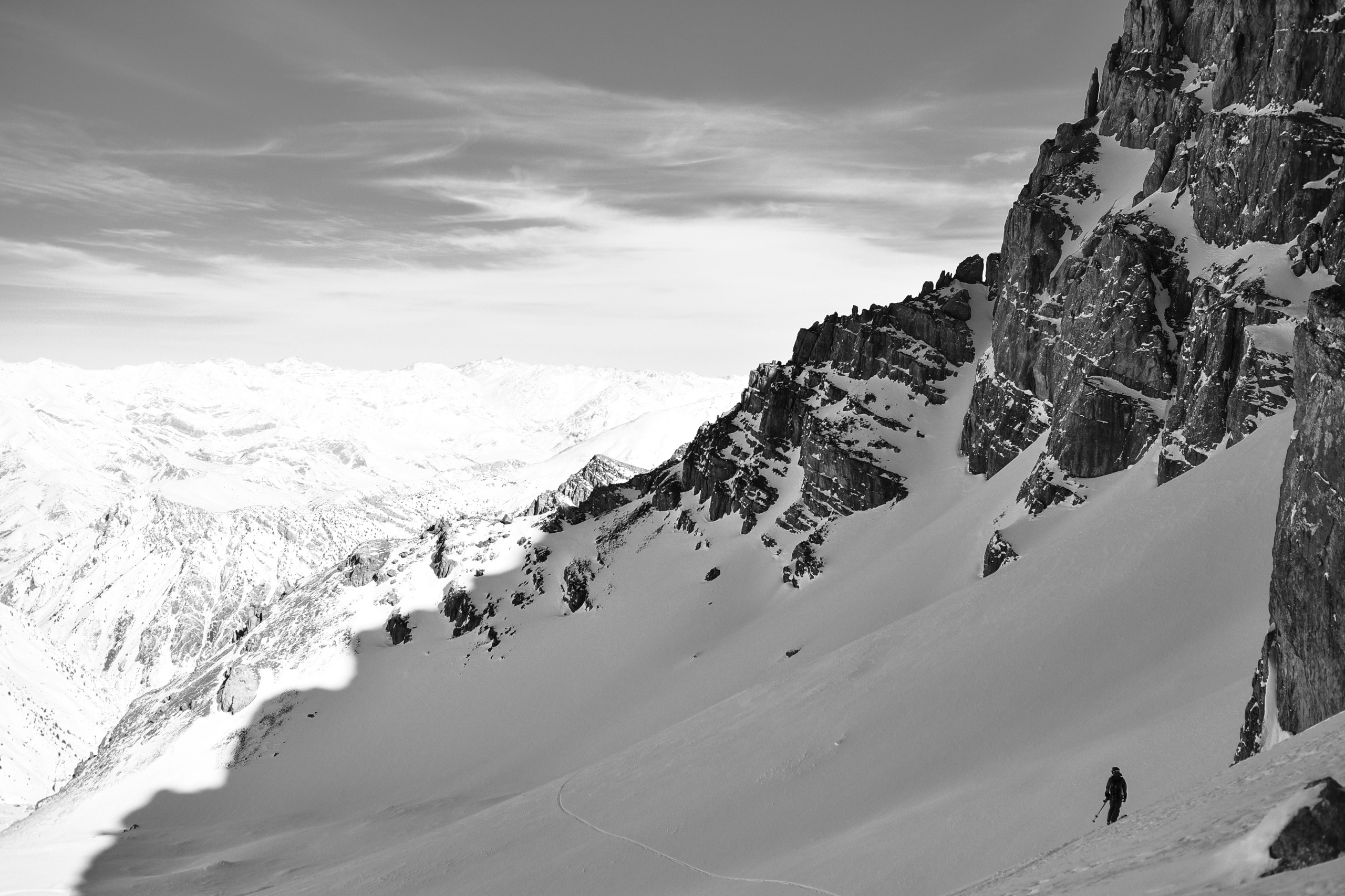 Skitouring. Anastasia Serdyuk, travel photographer, travel photo, portraits, stories, fineart prints