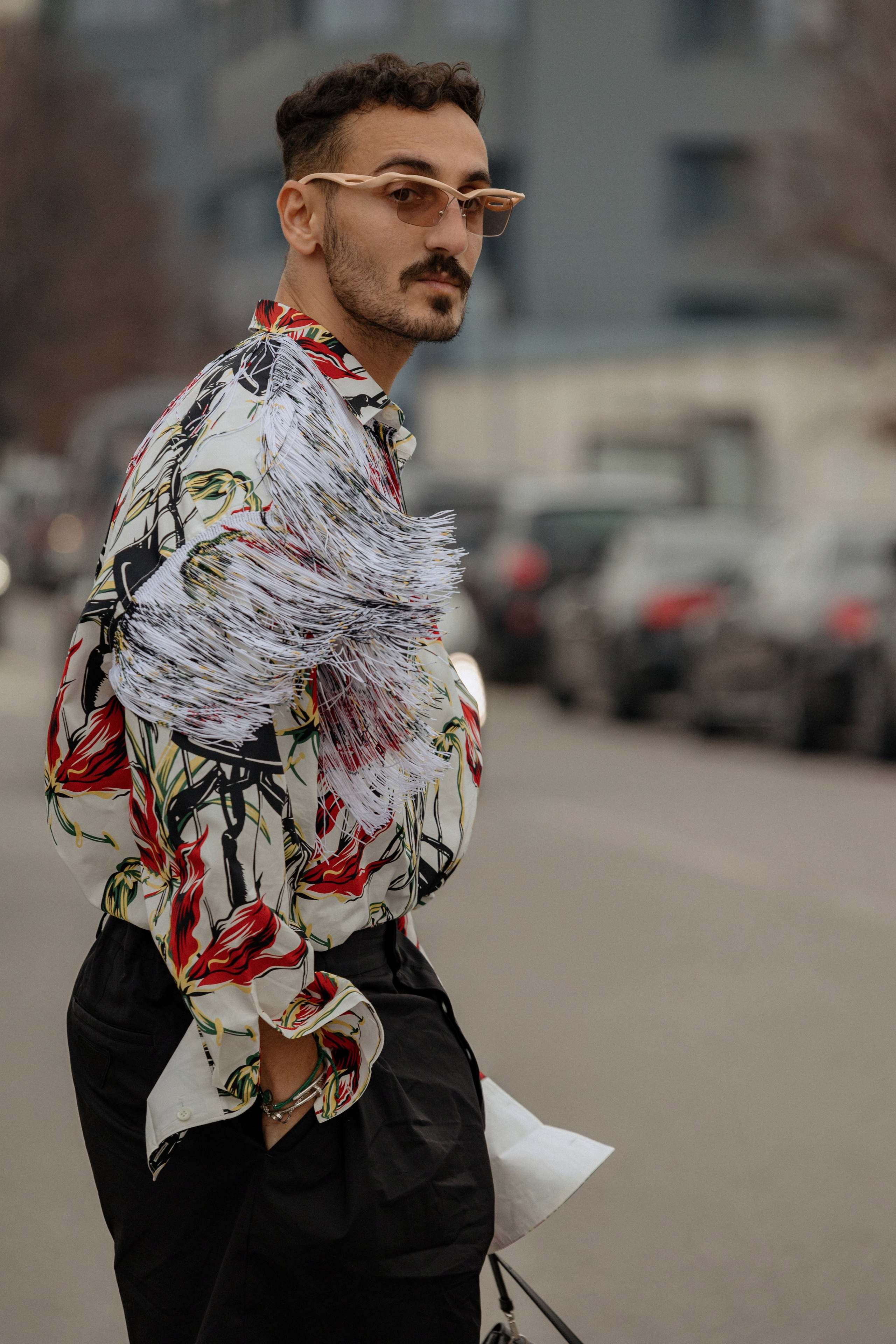 Milan Mens fashion week FW 24/25 PRADA. Photographer in Milan Ivan Goncharov