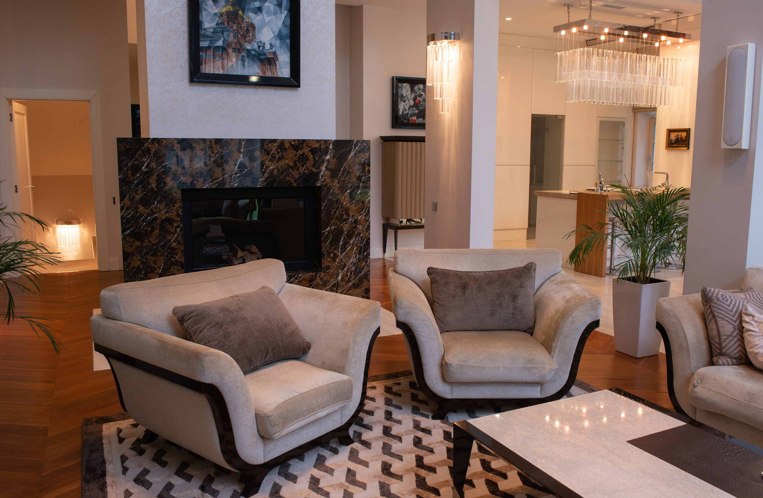 Интерьерная фотосъёмка загородного дома. Репортажный и персональный фотограф в Москве