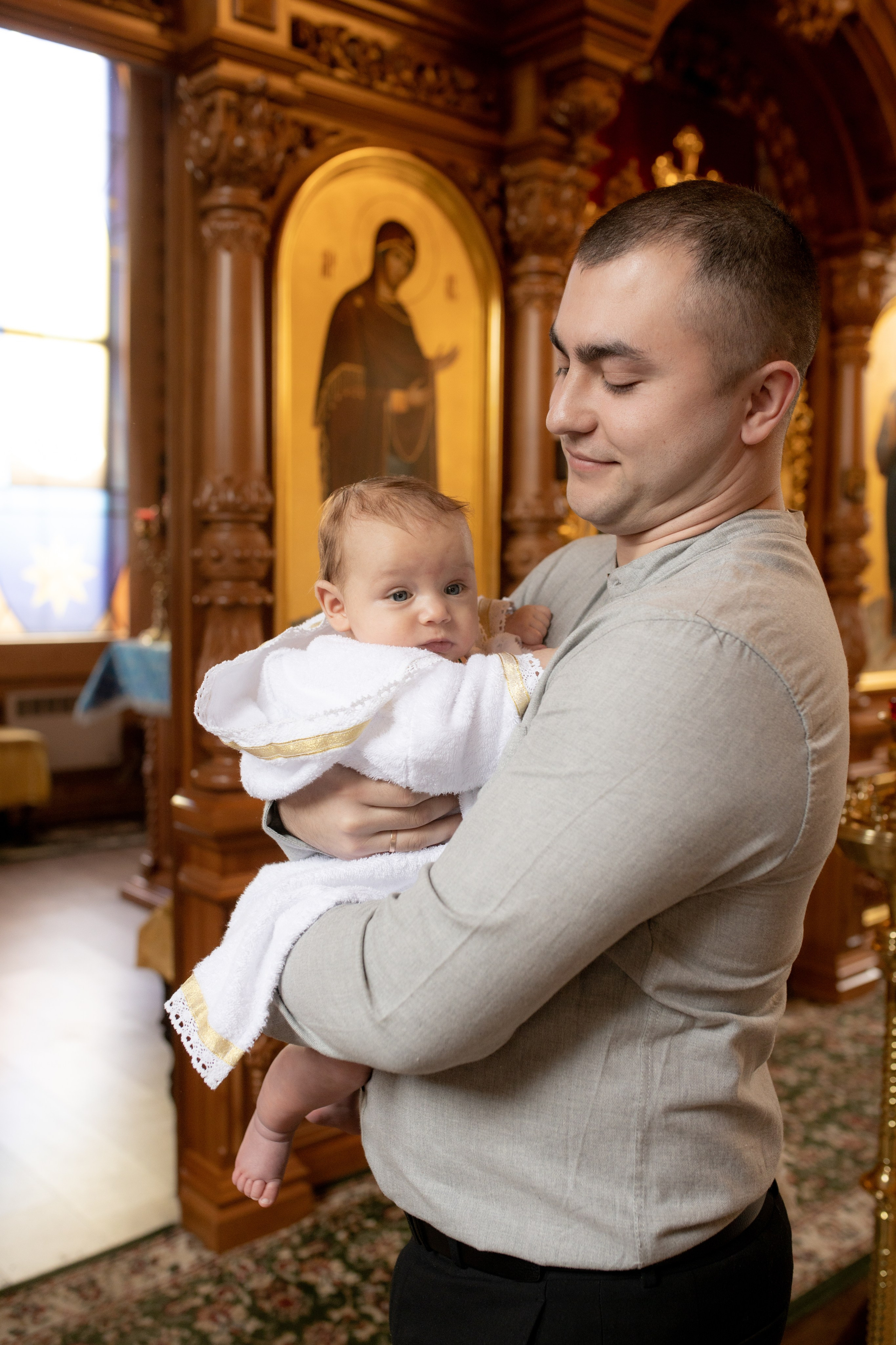 Таинство крещения Марка. Фотограф в Железнодорожном и Балашихе