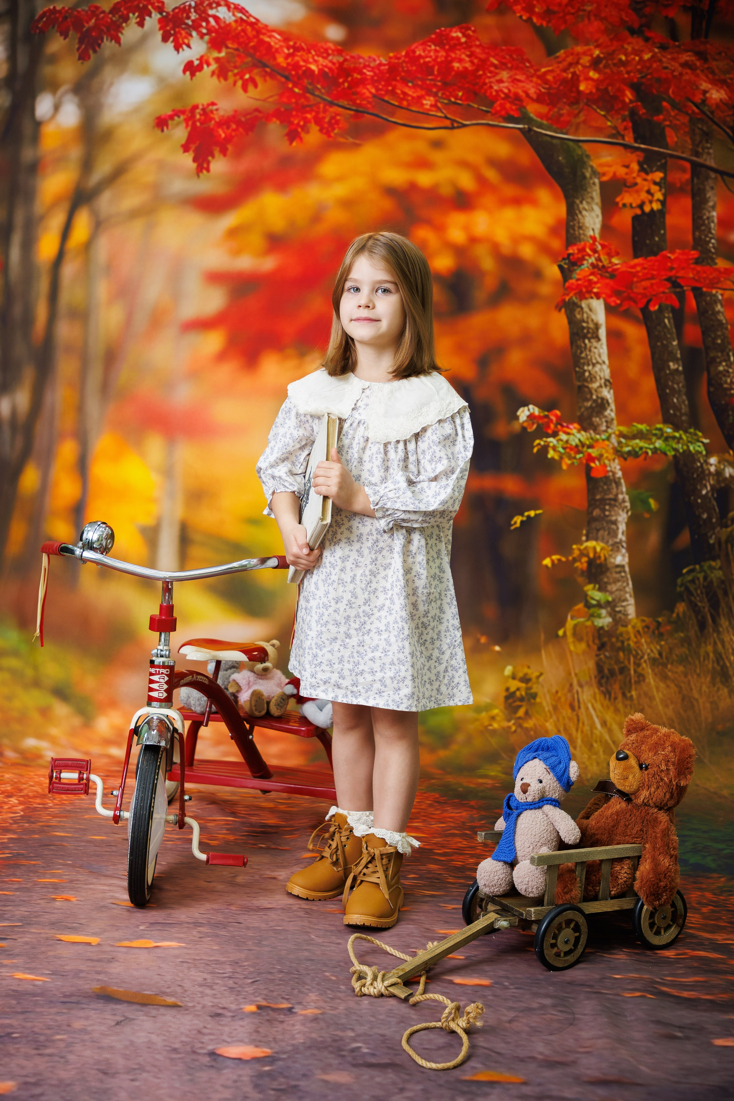 Велосипед. Детская фотостудия Москва