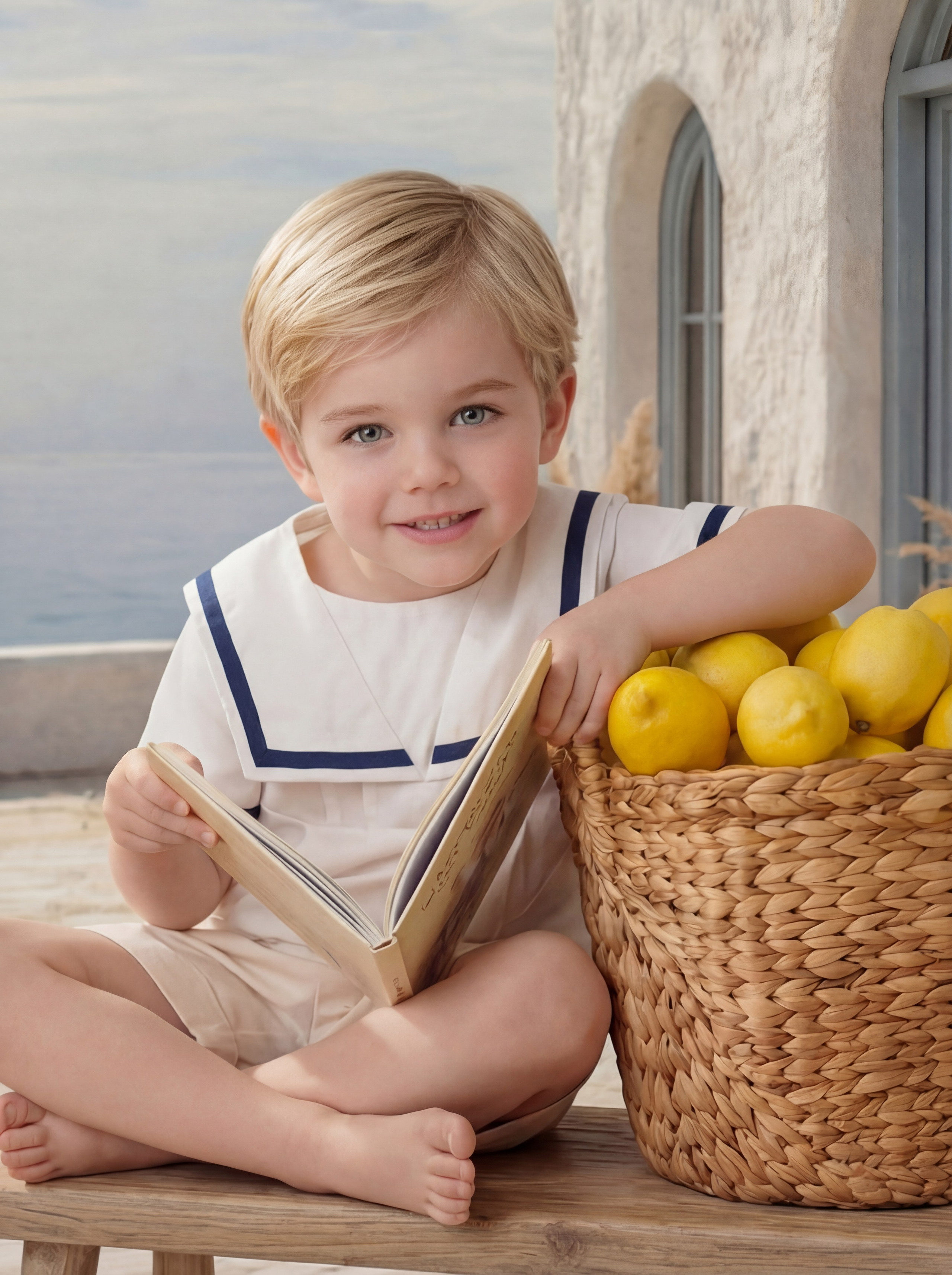 Греческие каникулы. Детская фотостудия Москва