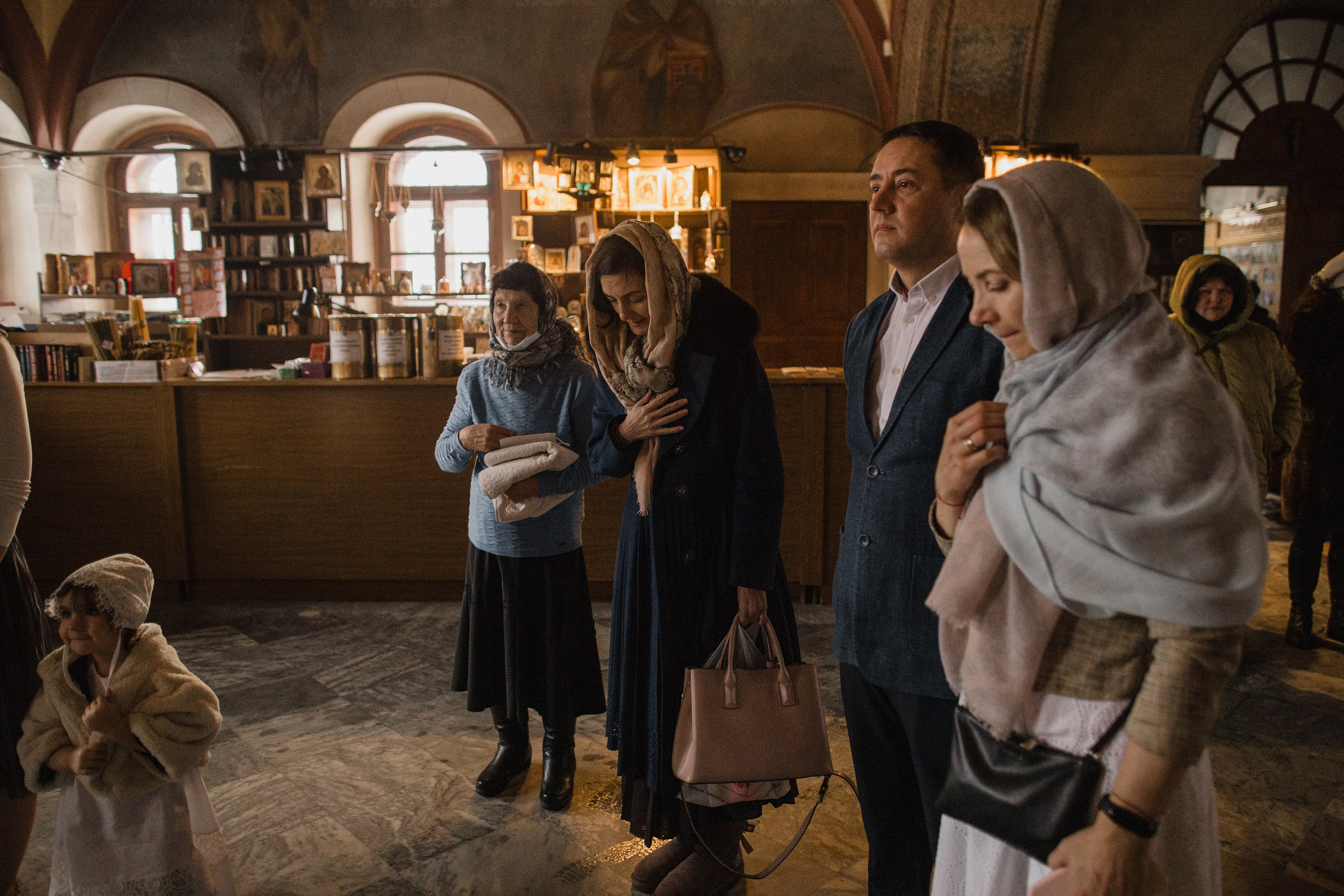 Крещение. Репортажный и свадебный фотограф в Москве Лена Таращенко