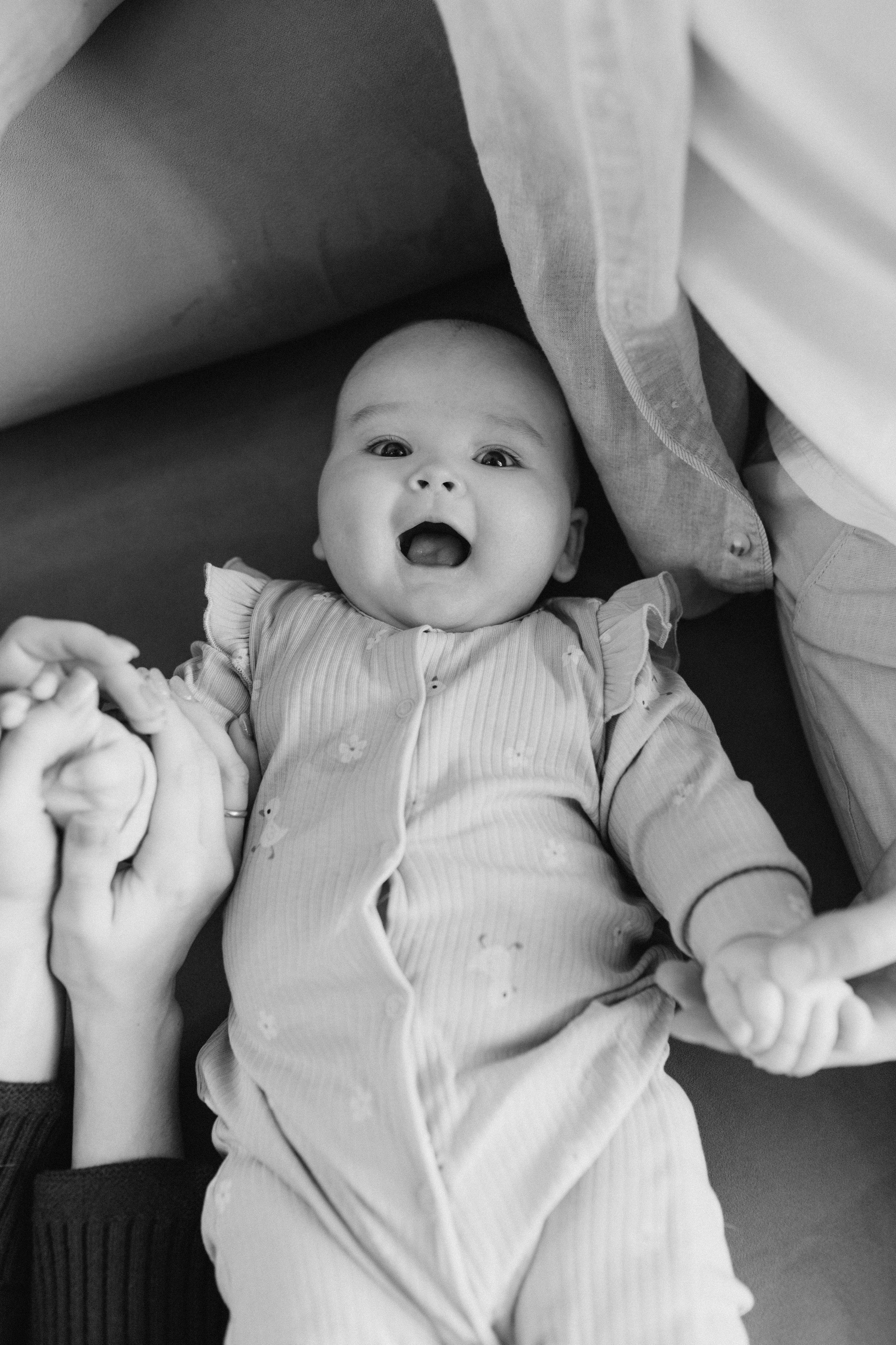 Малышке Милене полгода. Фотограф Винокурова Кристина в Санкт-Петербурге