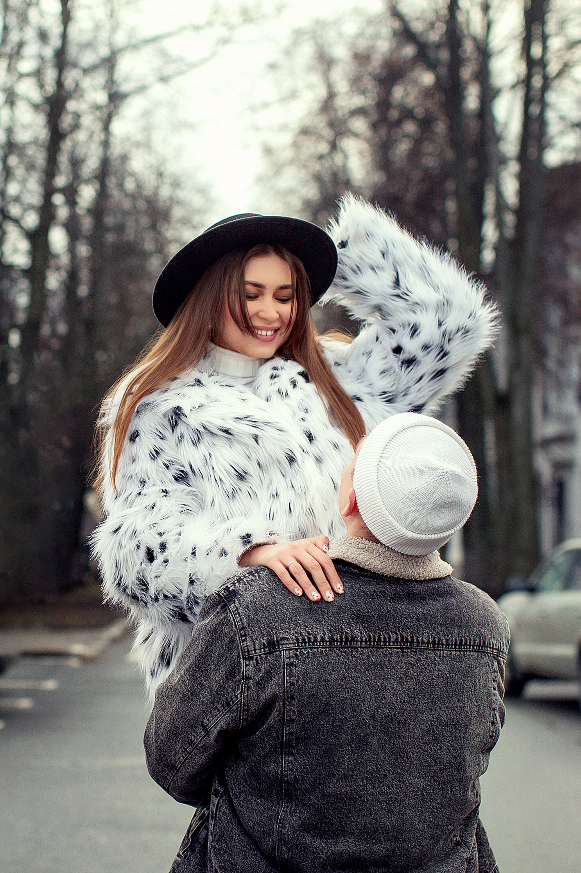 Красивая лав стори с четвероногим другом. Семейный фотограф Татьяна Надеждина | Москва, Московская область, Ярославль