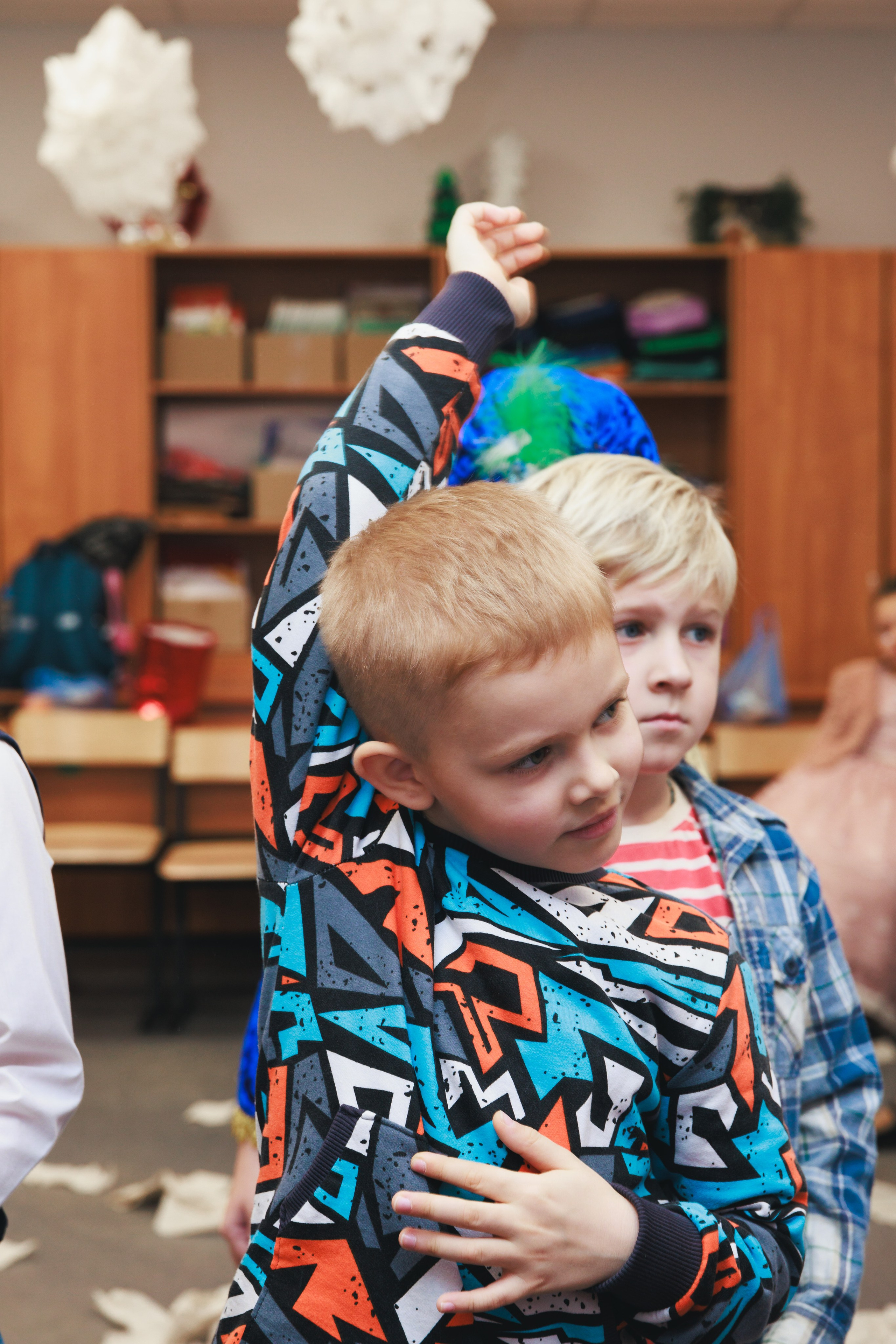 Новогодний утренник в начальной школе. Фотограф Воронеж, Новая Усмань Мария Бублик