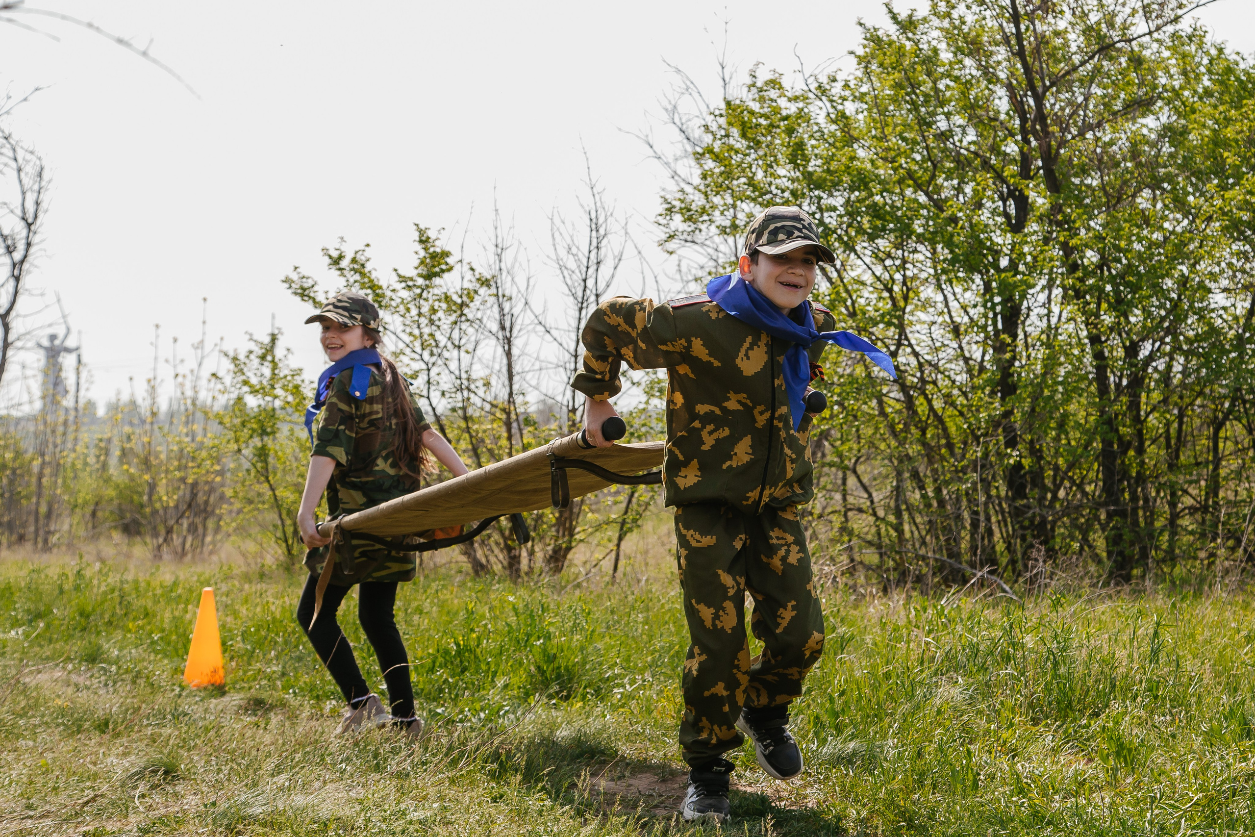 Игра «Зарница» в лицее 8 «Олимпия». Фотограф в Волгограде Норченко Светлана