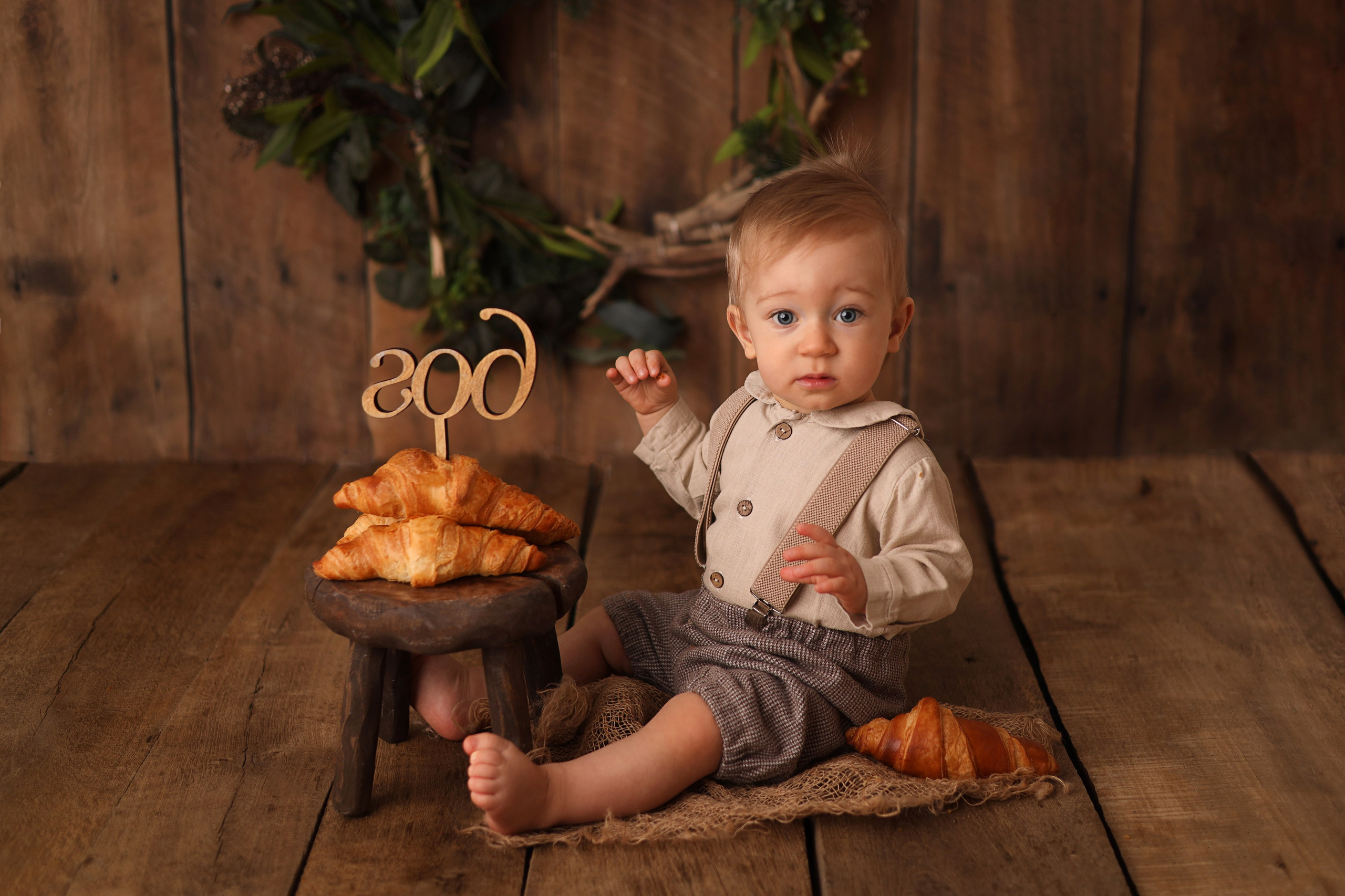 Кириллу 1 годик. Фотограф новорожденных Москва. Ньюборн фотограф Москва