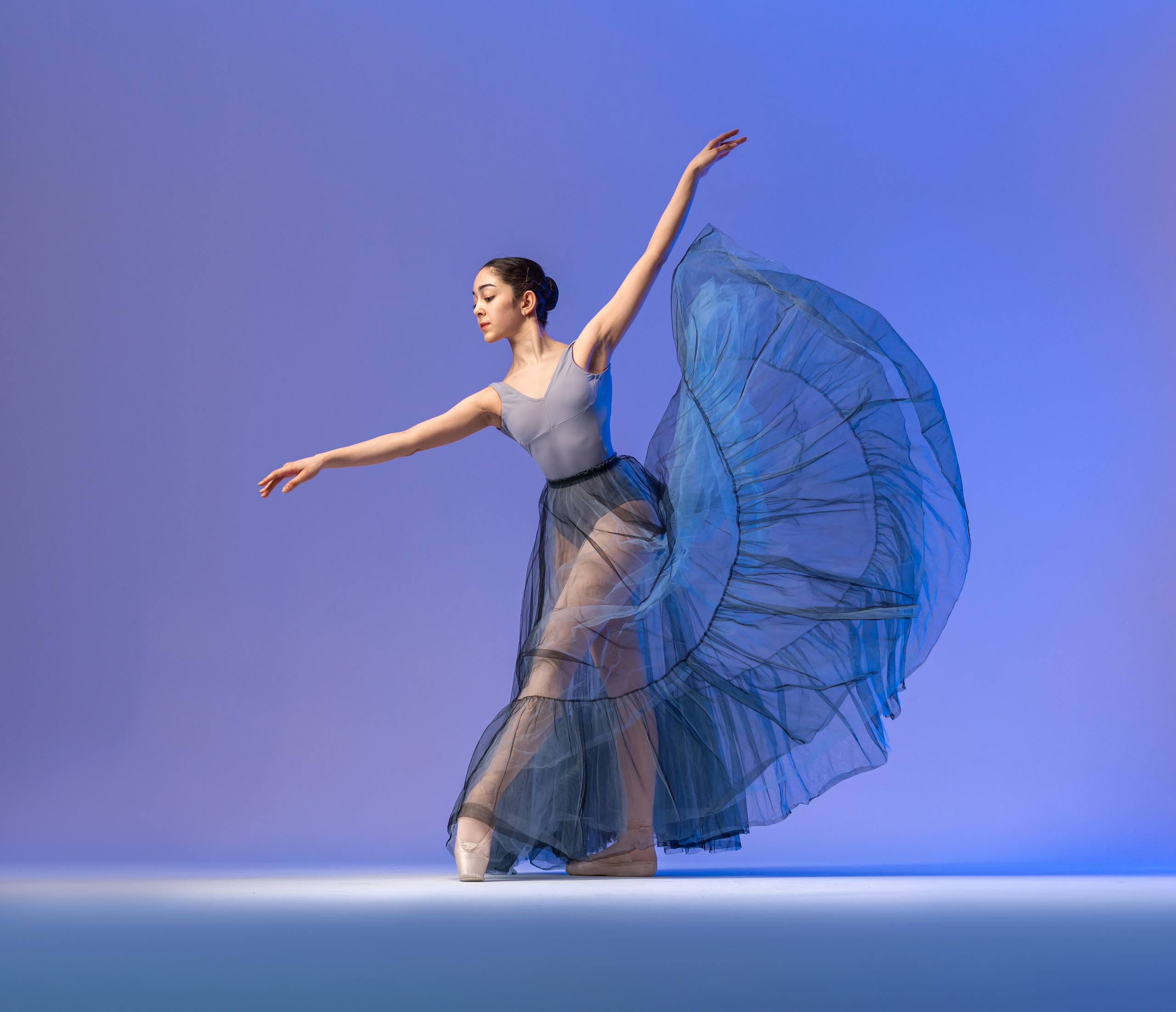 Балетная съёмка на белой циклораме и фонах. Балетный фотограф Алина Ханько — Душа Балета