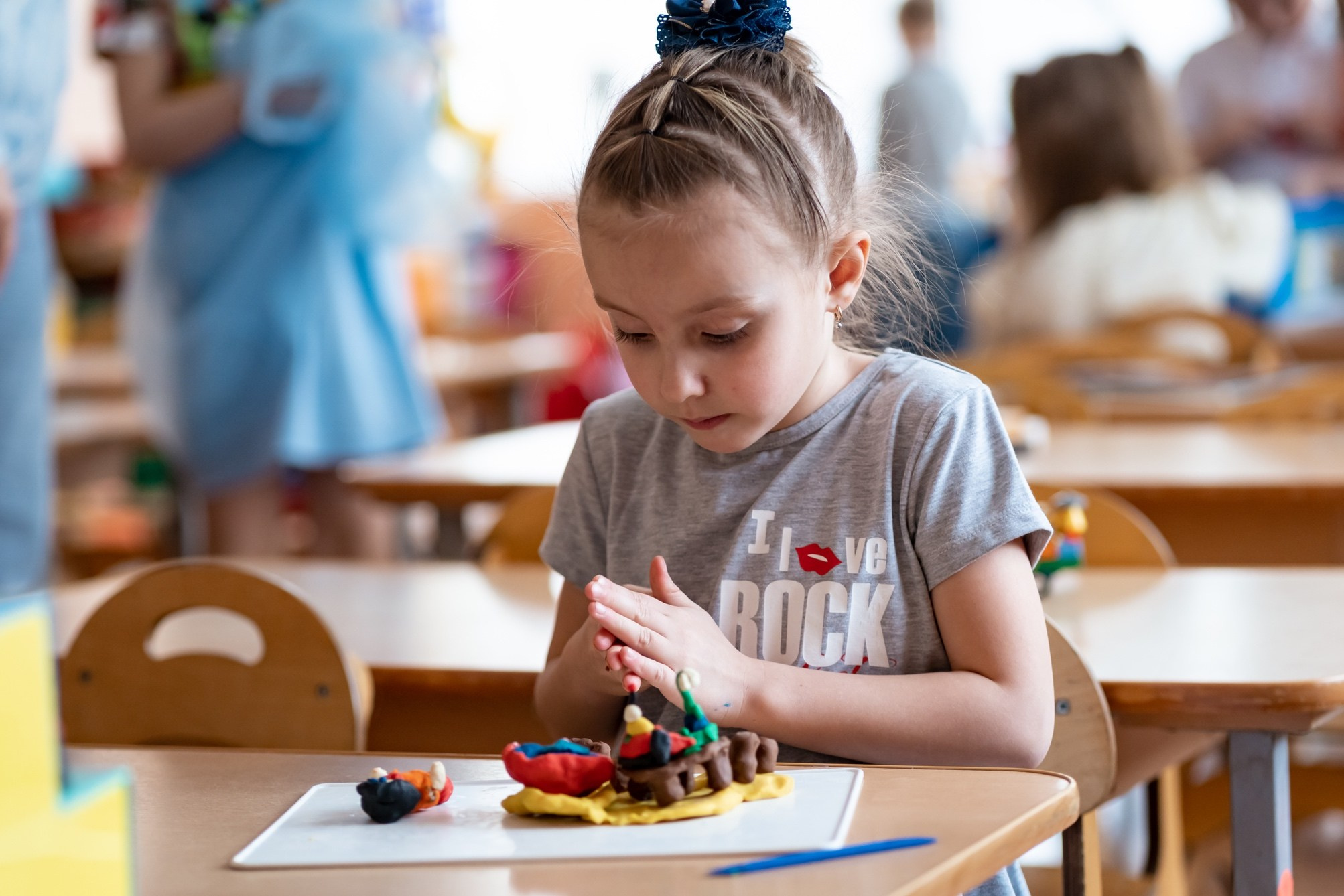 Детский садик. Семейный фотограф Варвара Сорока в городе Москве