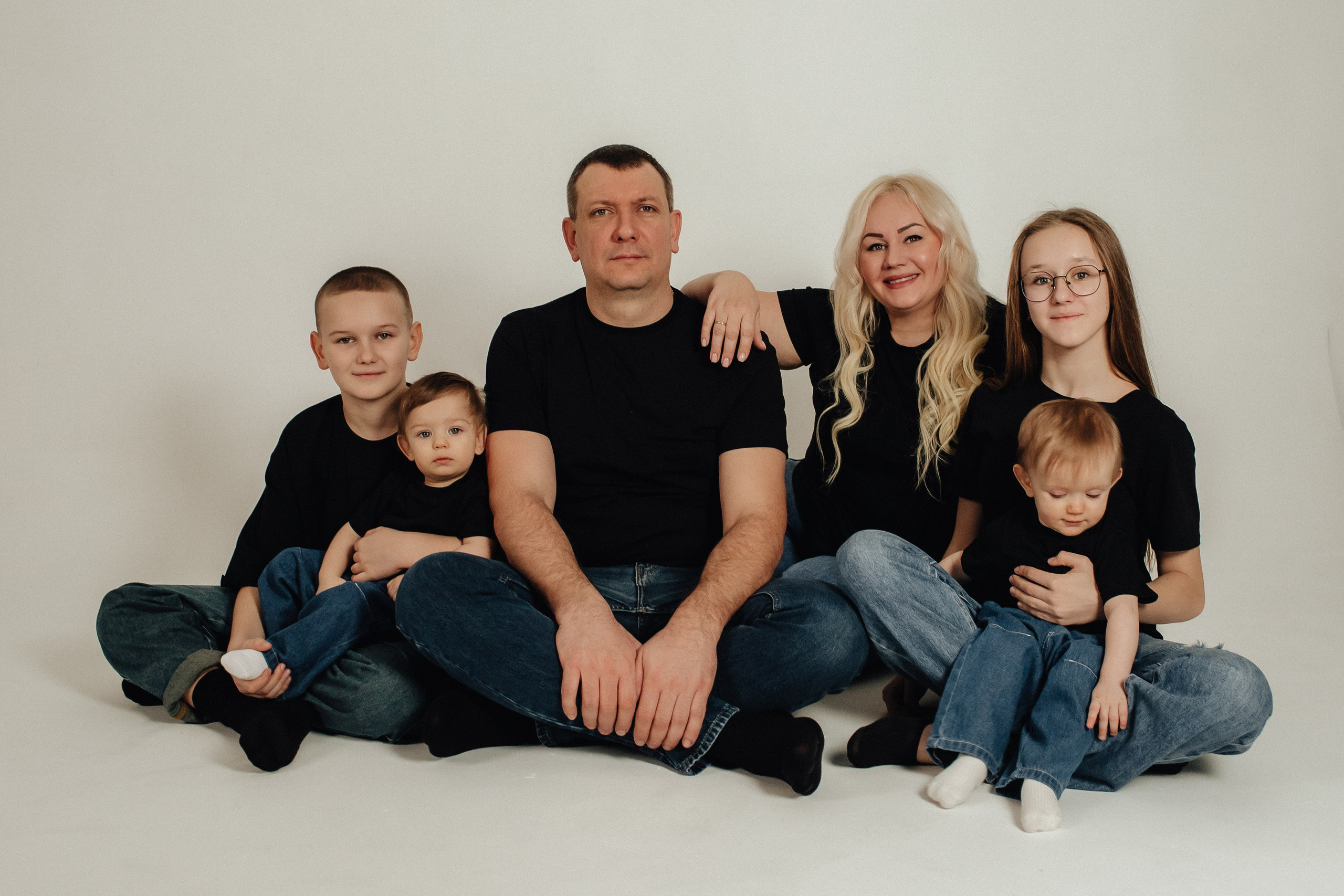 Светлана с семьёй. Семейный фотограф в Москве и Московской области Лазутина Валентина