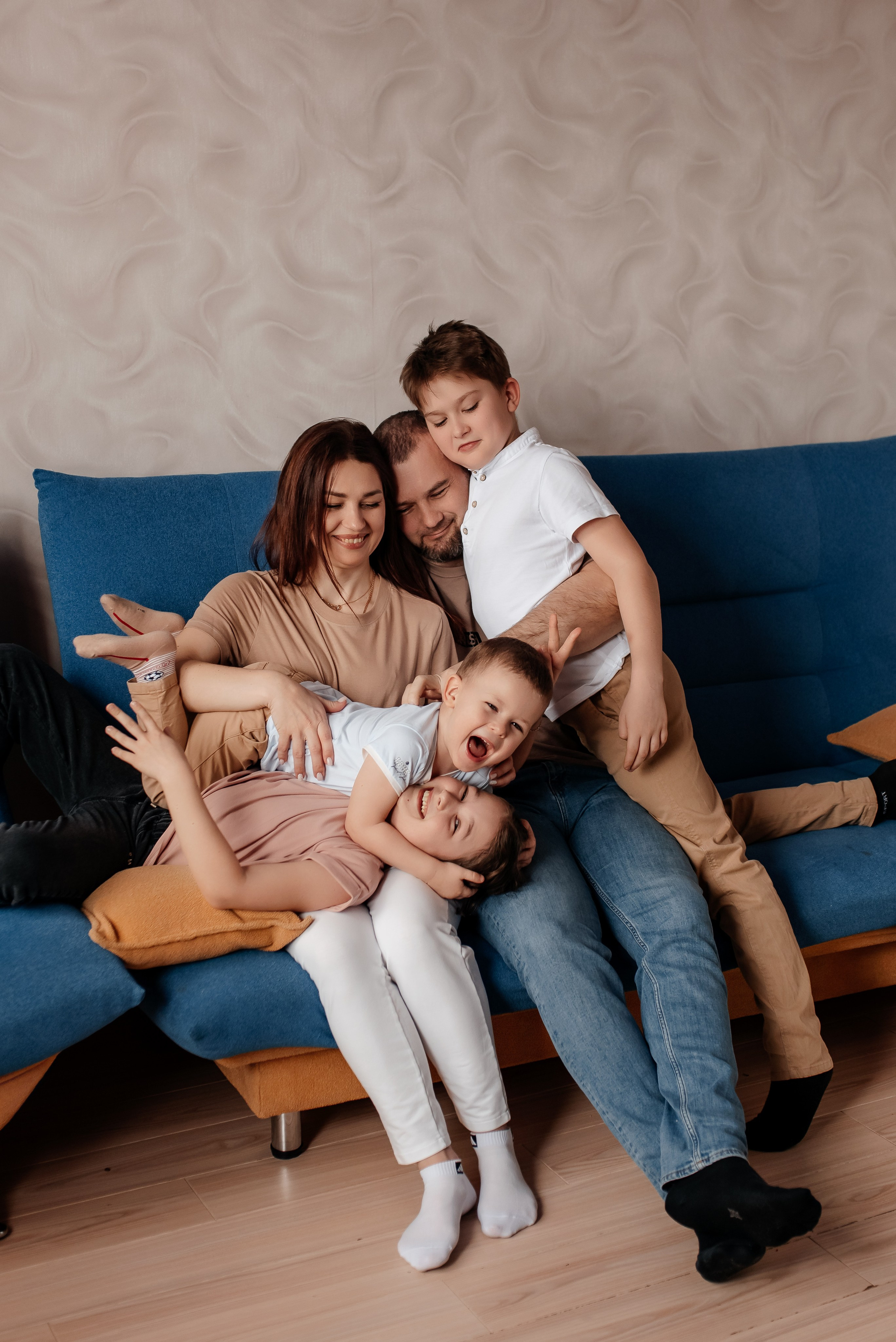 Домашняя история Юли и Влада. Свадебный и семейный фотограф в Алексеевке Марина Купреева