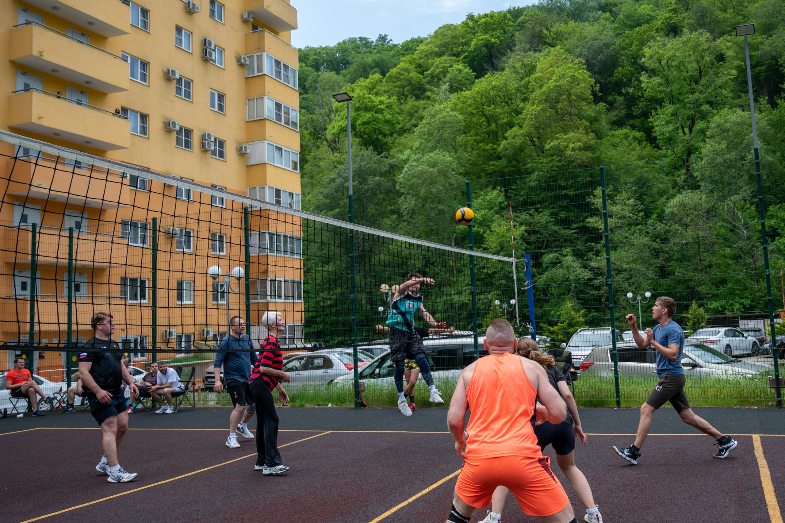 Турнир по Волейболу. Фотографирую счастливых людей в Сочи