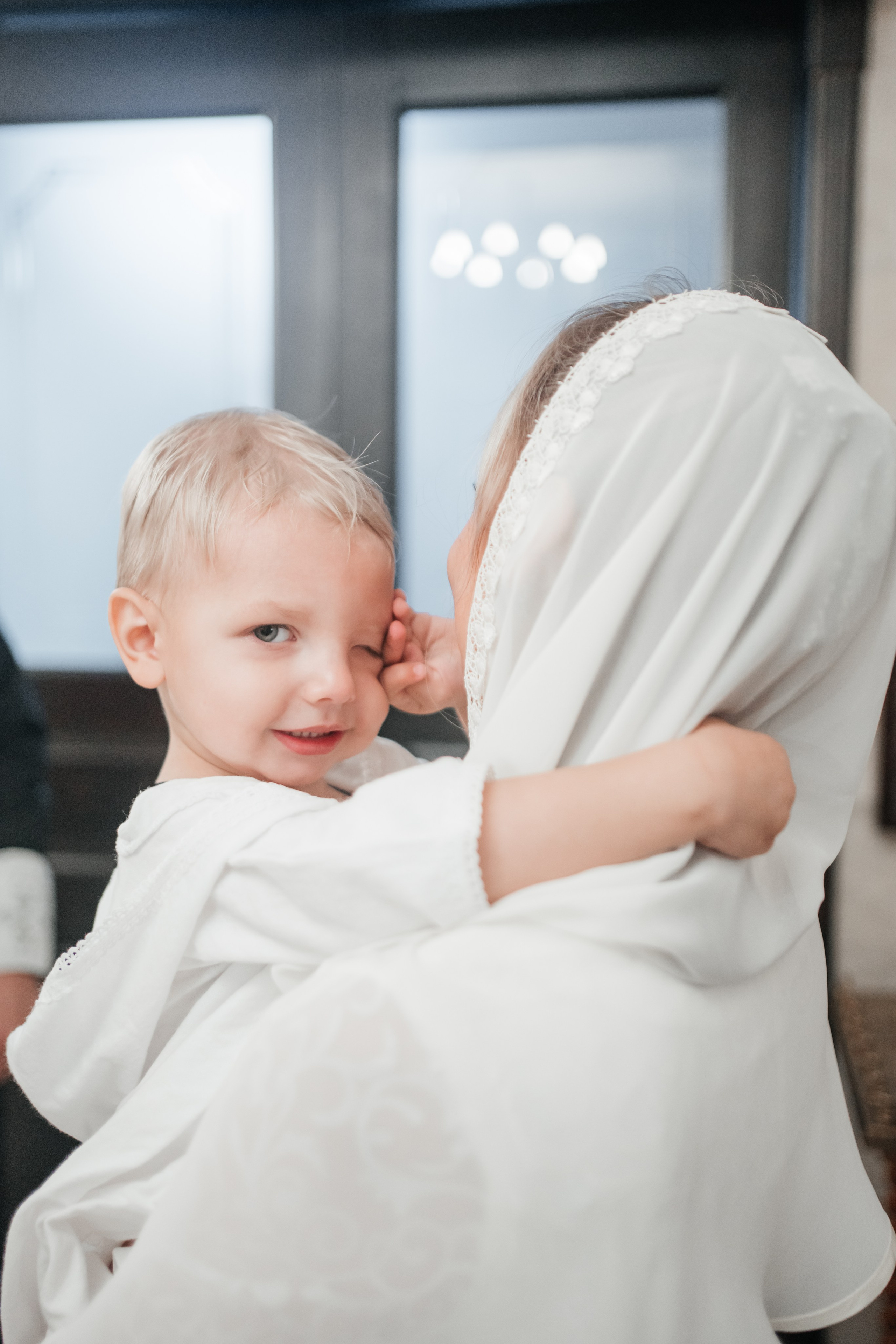 Крещение Артемия. Семейный фотограф в Москве и Подмосковье Иванова Нина