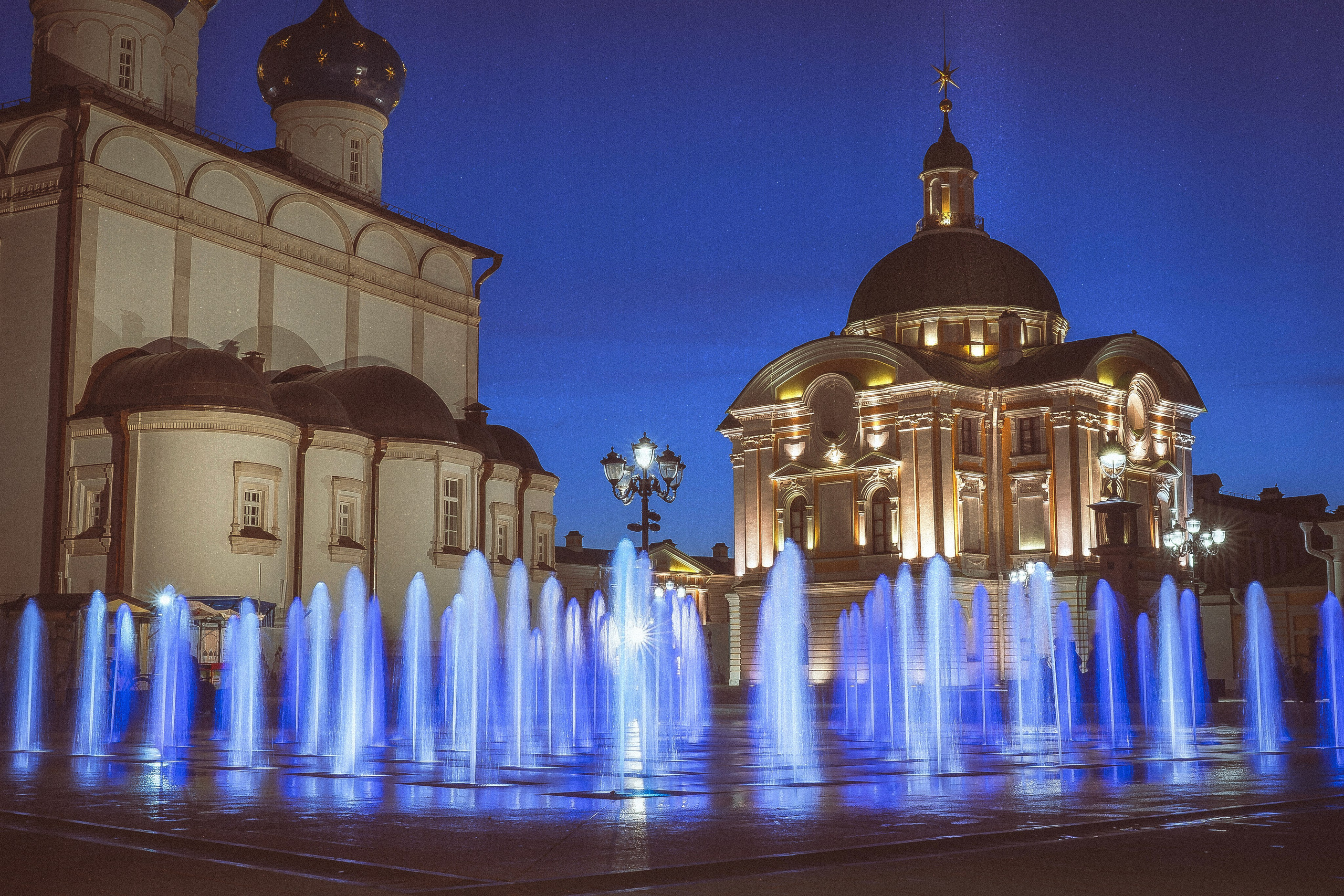 Ночная архитектура Твери. Фотограф Евгений Егоров