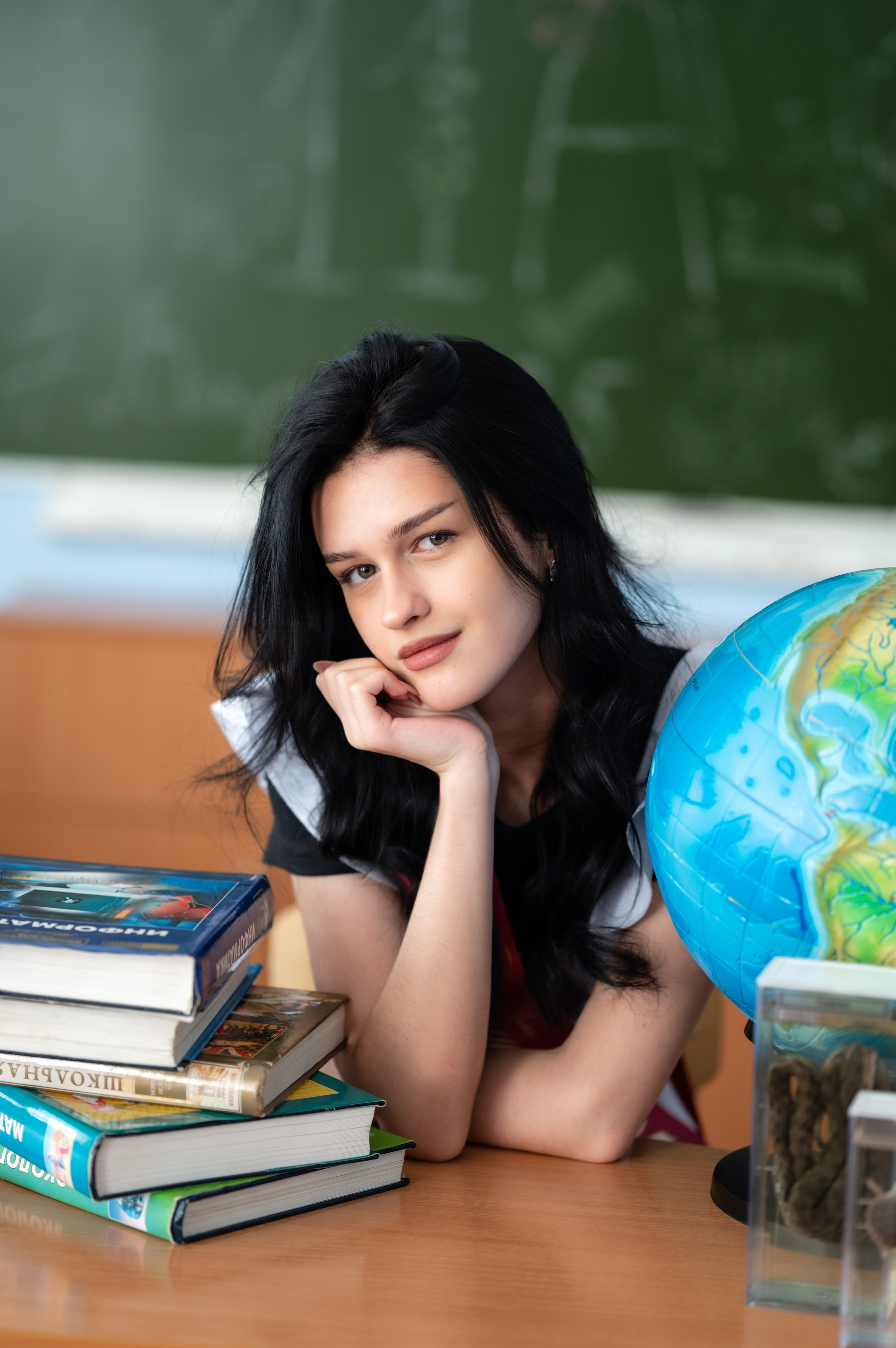 Школа съёмка в классе. Фотограф Алёна Мил