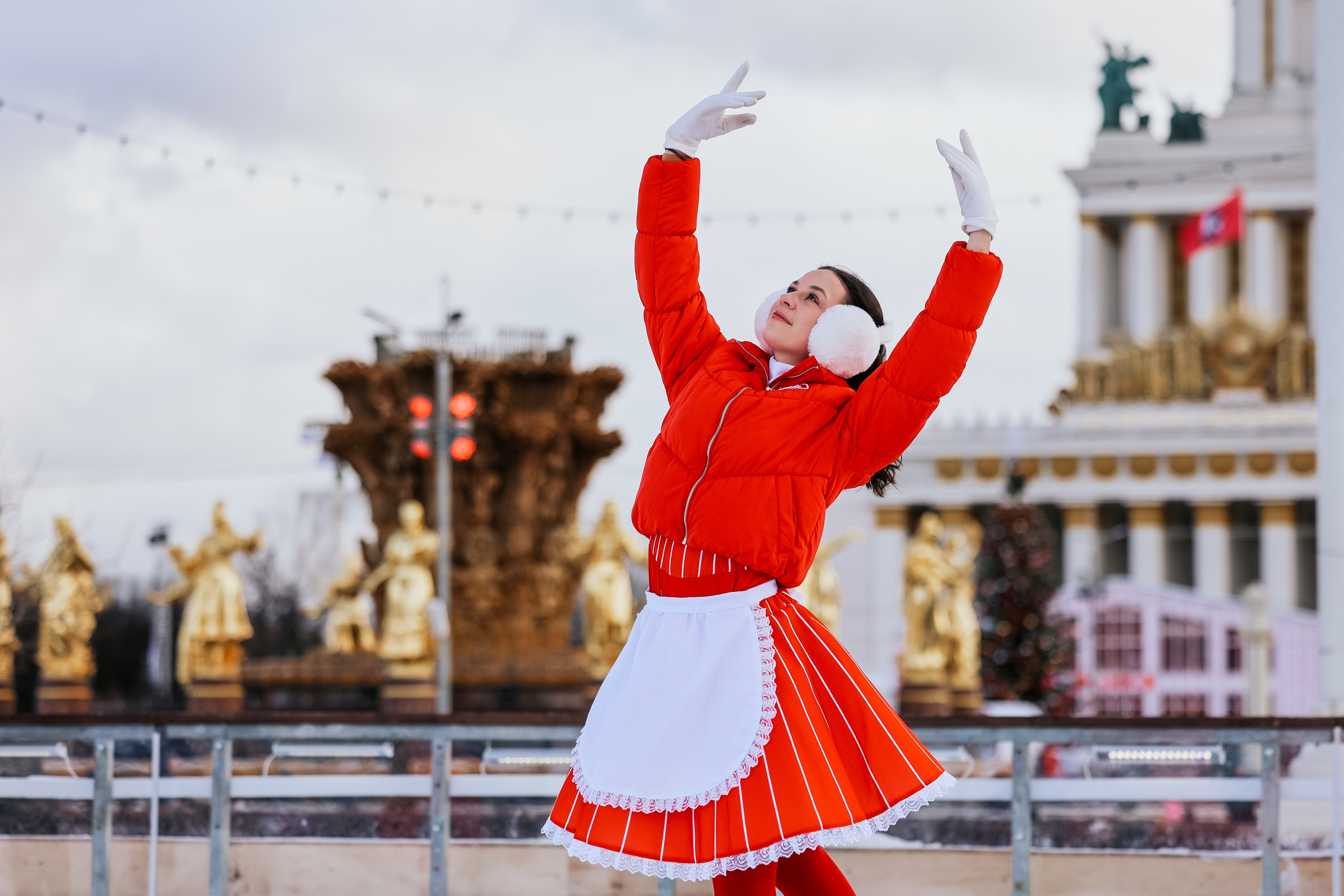 Ледовое шоу ВДНХ проект Московское чаепитие. Фотограф и видеограф Анна Домашенко