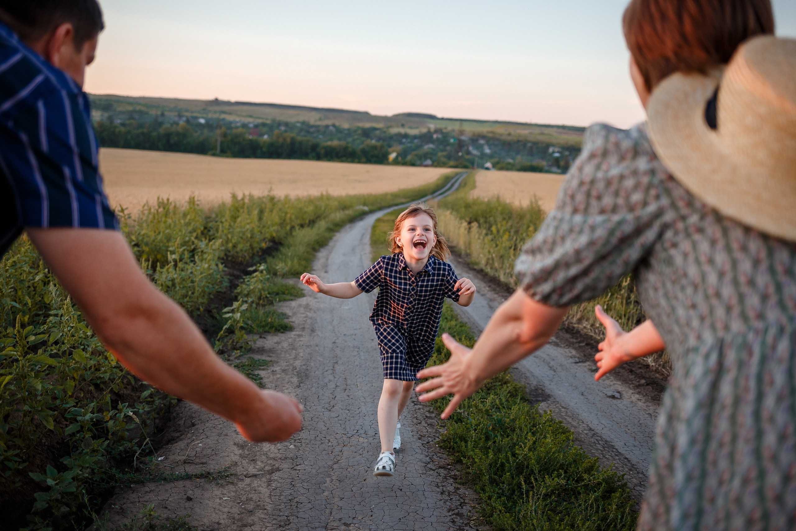 Однажды в поле. Семейный фотограф в Саратове Юлия Охотникова