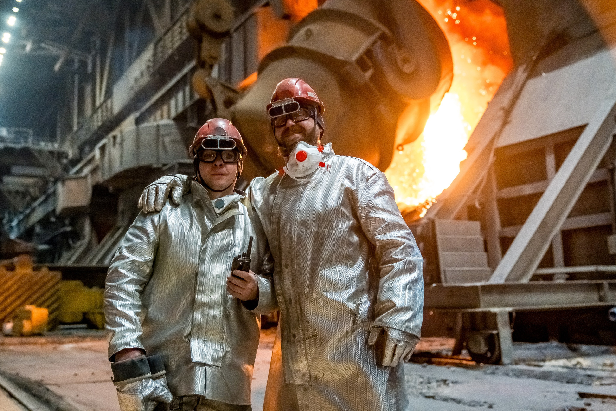 ККЦ выплавил 900-миллионную тонну стали. Сергей Петруша. Фотограф