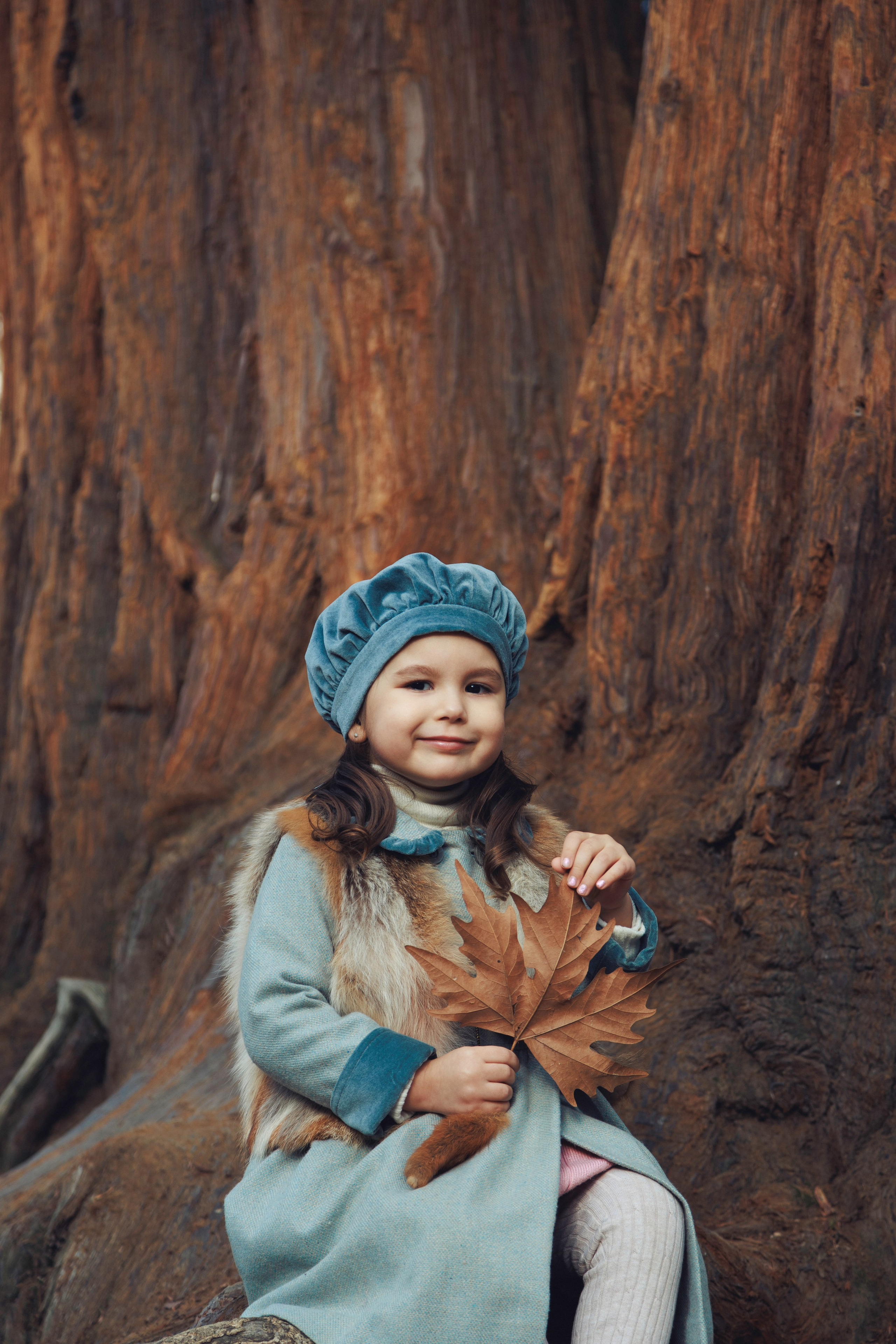 Творческая съемка. Девочка в лесу. Семейный фотограф в Сочи, Лоо, Дагомысе, Вардане Кучумова Олеся