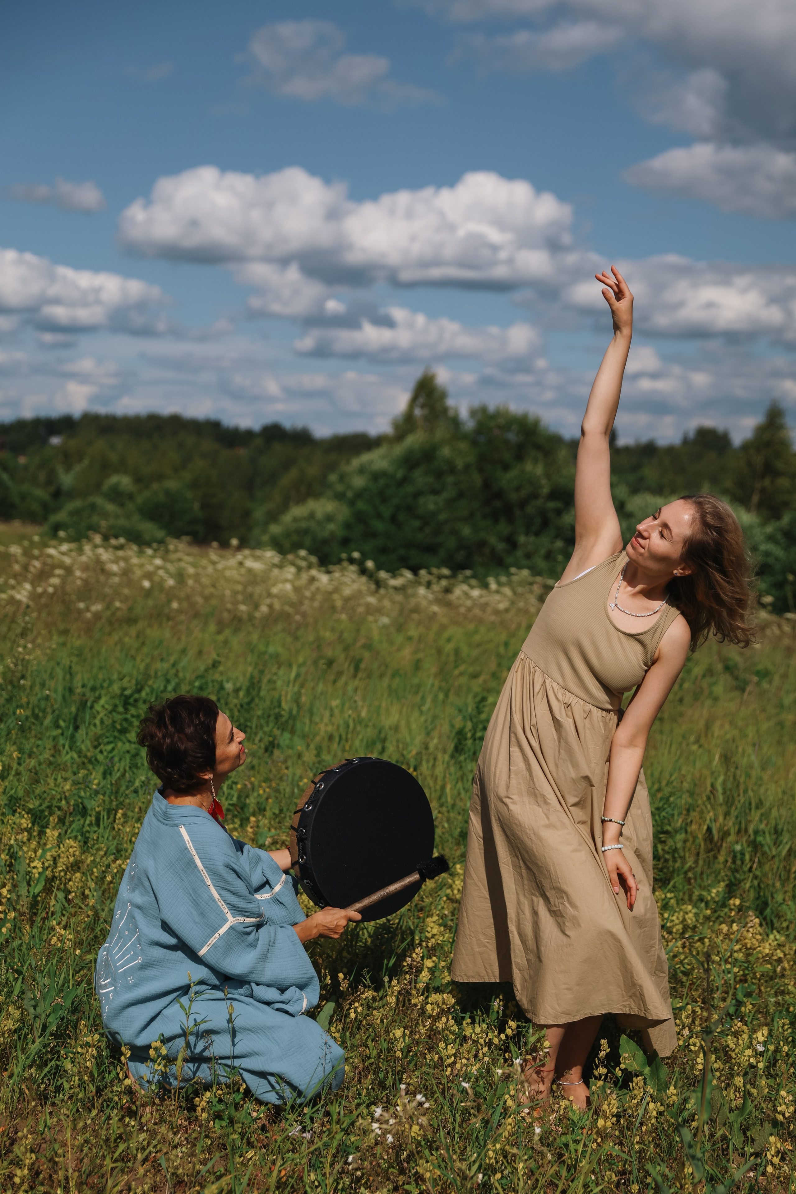 Йога-ретрит в Завидово на Иван Купалу. Фотограф и видеограф Анна Домашенко