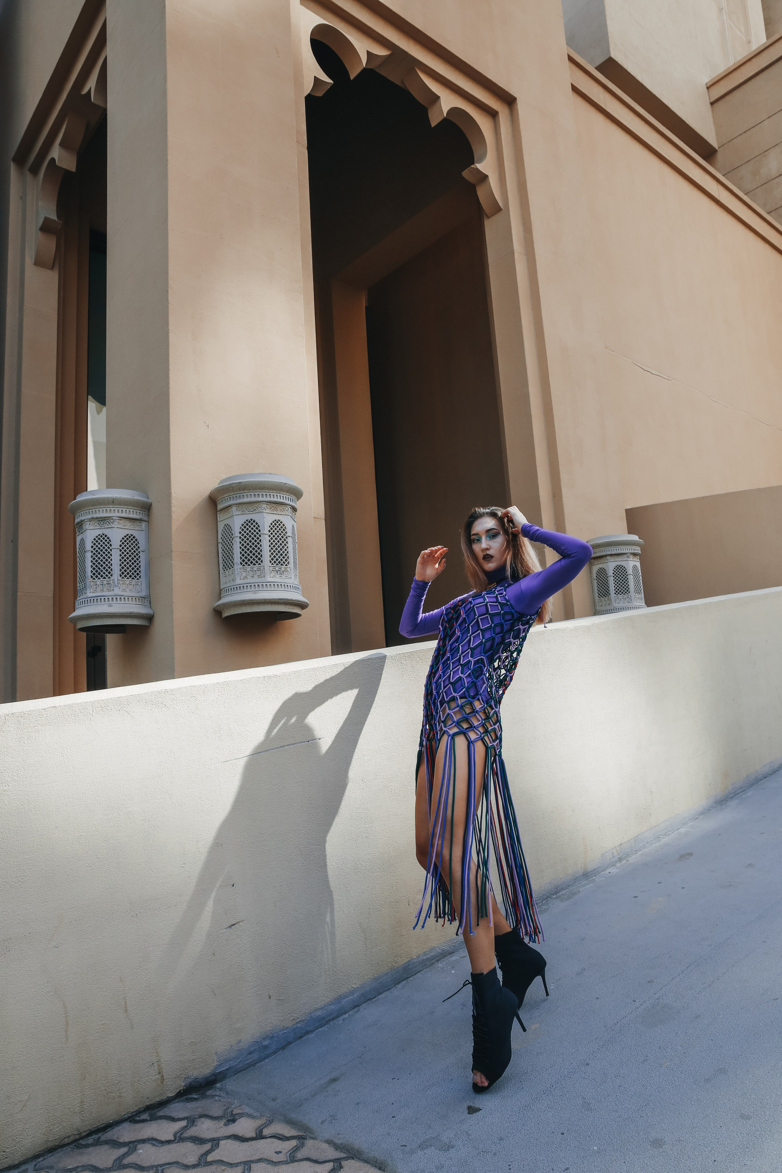 Сьемка одежды в Дубае для Бренда LEFFERS. Фотограф и видеограф Анна Домашенко