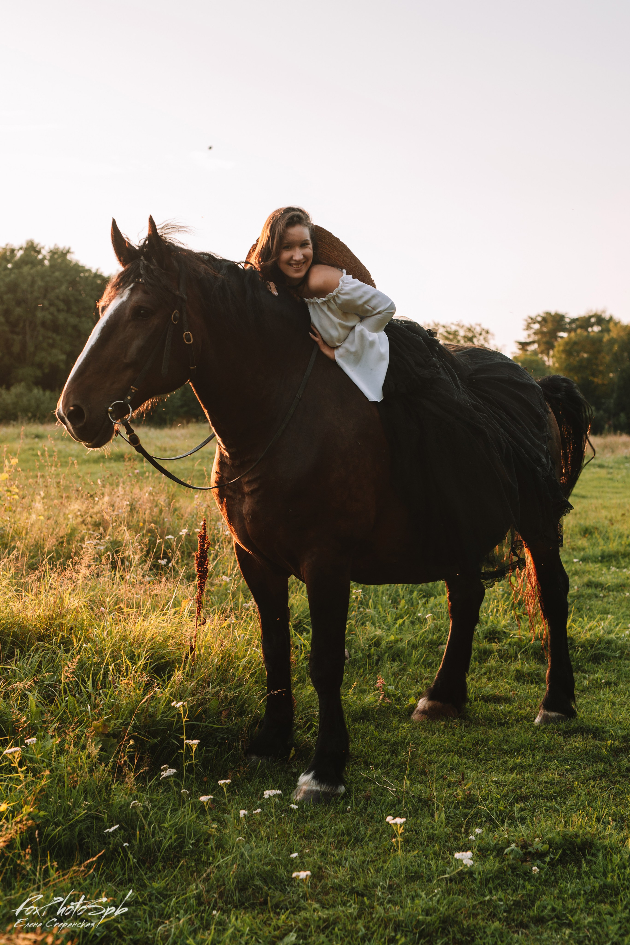С лошадками. Фотограф в Санкт-Петербурге и Ленинградской области