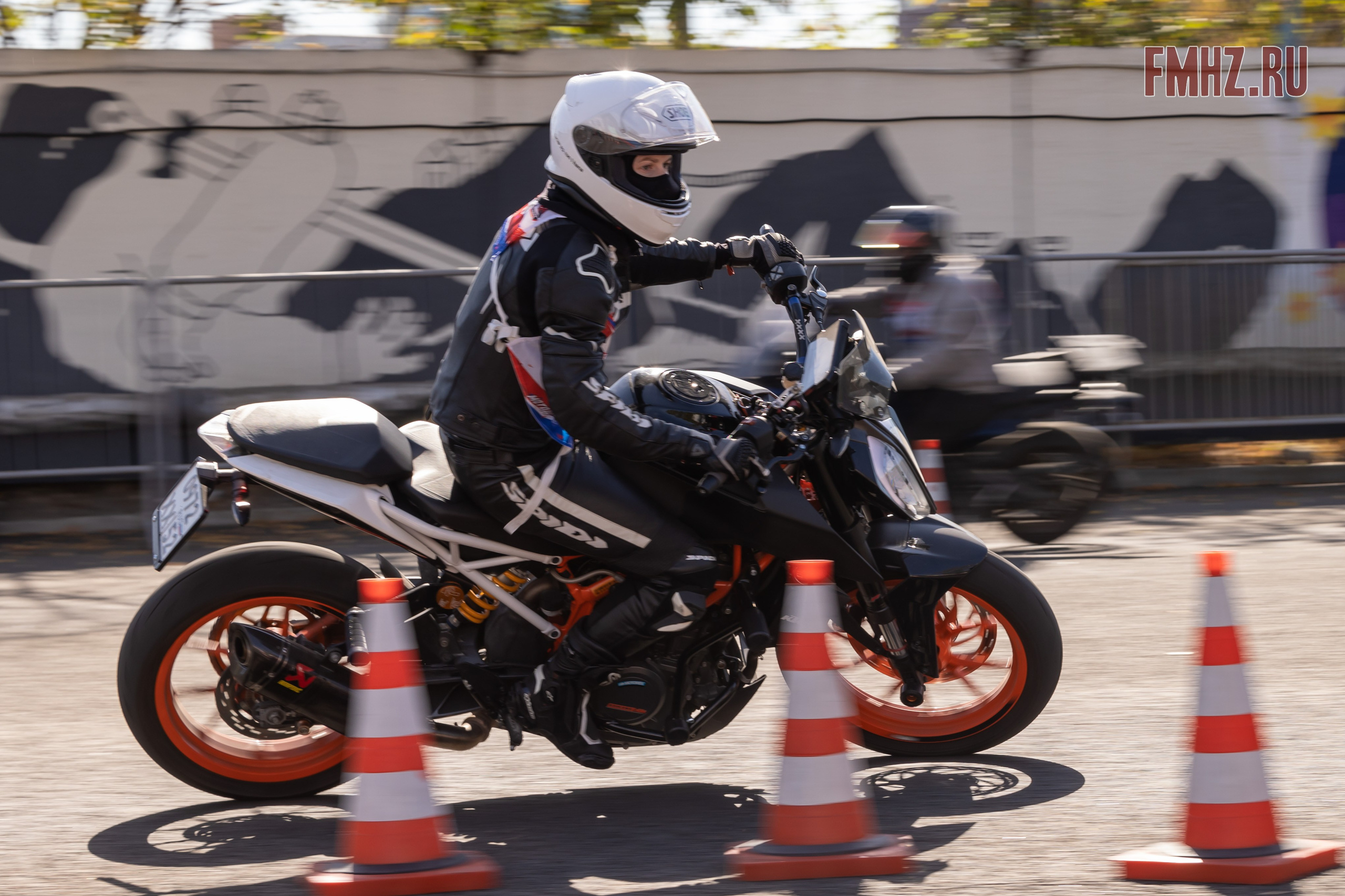 Соревнования по мотоджимхане на площадке Мосгортранс 15.09.2024. Фотограф Владимир Охрименко